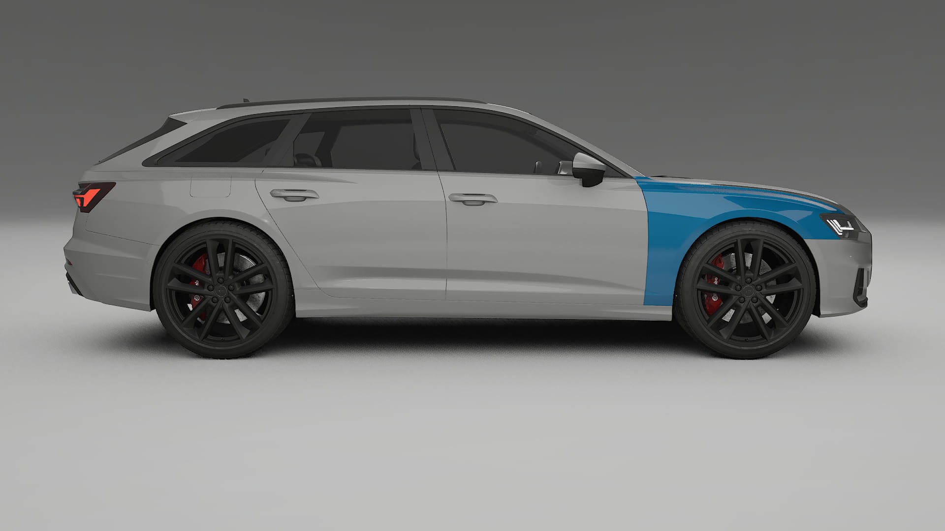 Audi S6 Avant prefacelift C8 PPF Fólie | CrystalGuard Transparentní TPU PPF Kompletní Pre-cut Kit