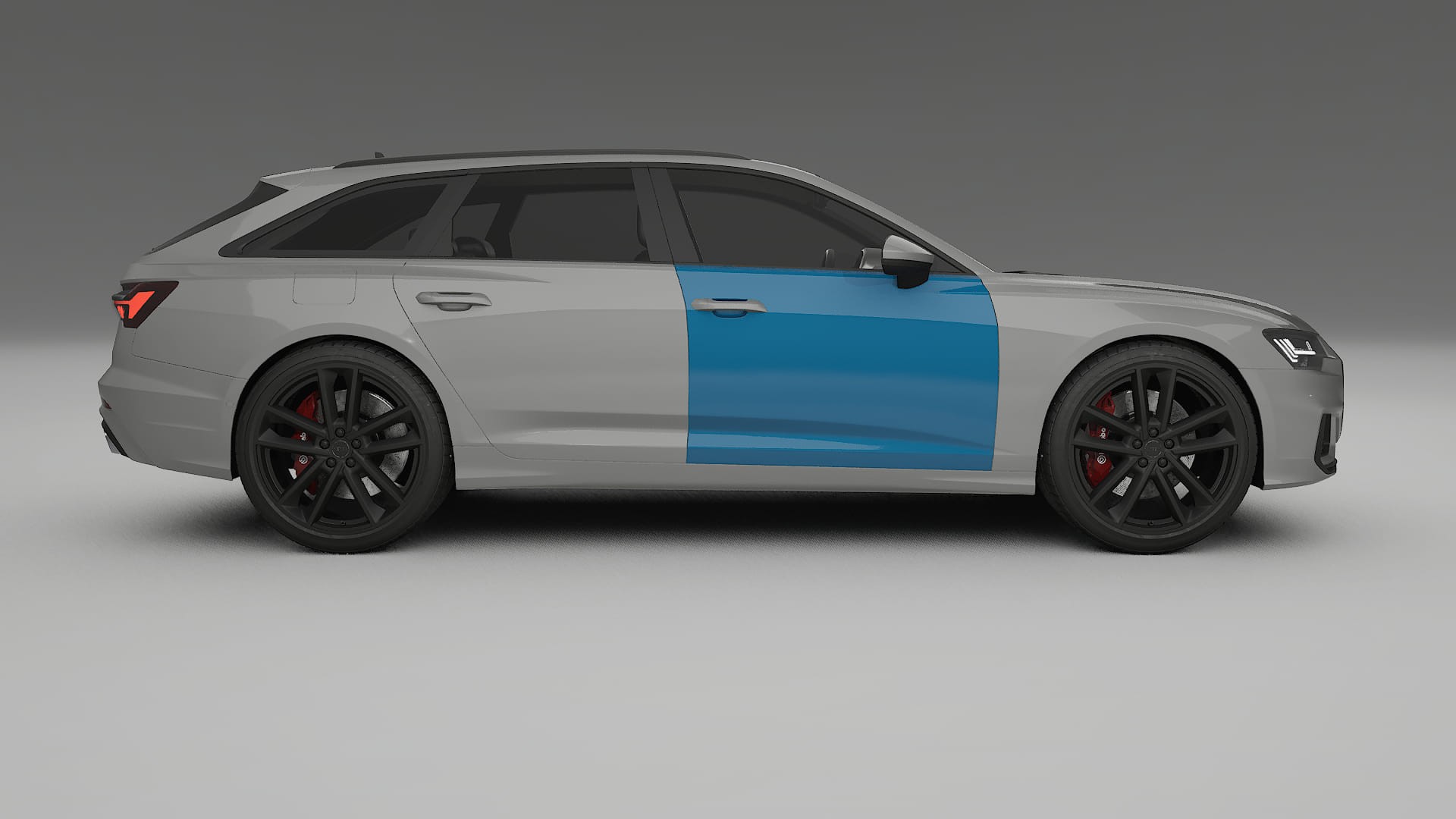 Audi S6 Avant prefacelift C8 PPF Fólie | CrystalGuard Transparentní TPU PPF Kompletní Pre-cut Kit