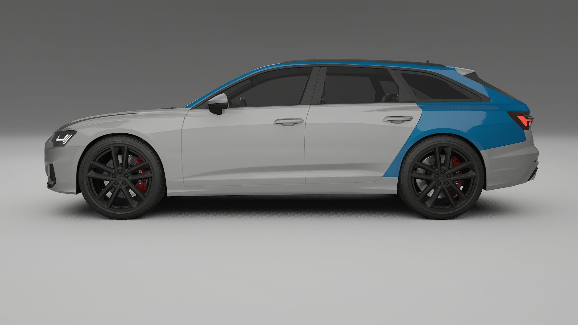 Audi S6 Avant prefacelift C8 PPF Fólie | CrystalGuard Transparentní TPU PPF Kompletní Pre-cut Kit