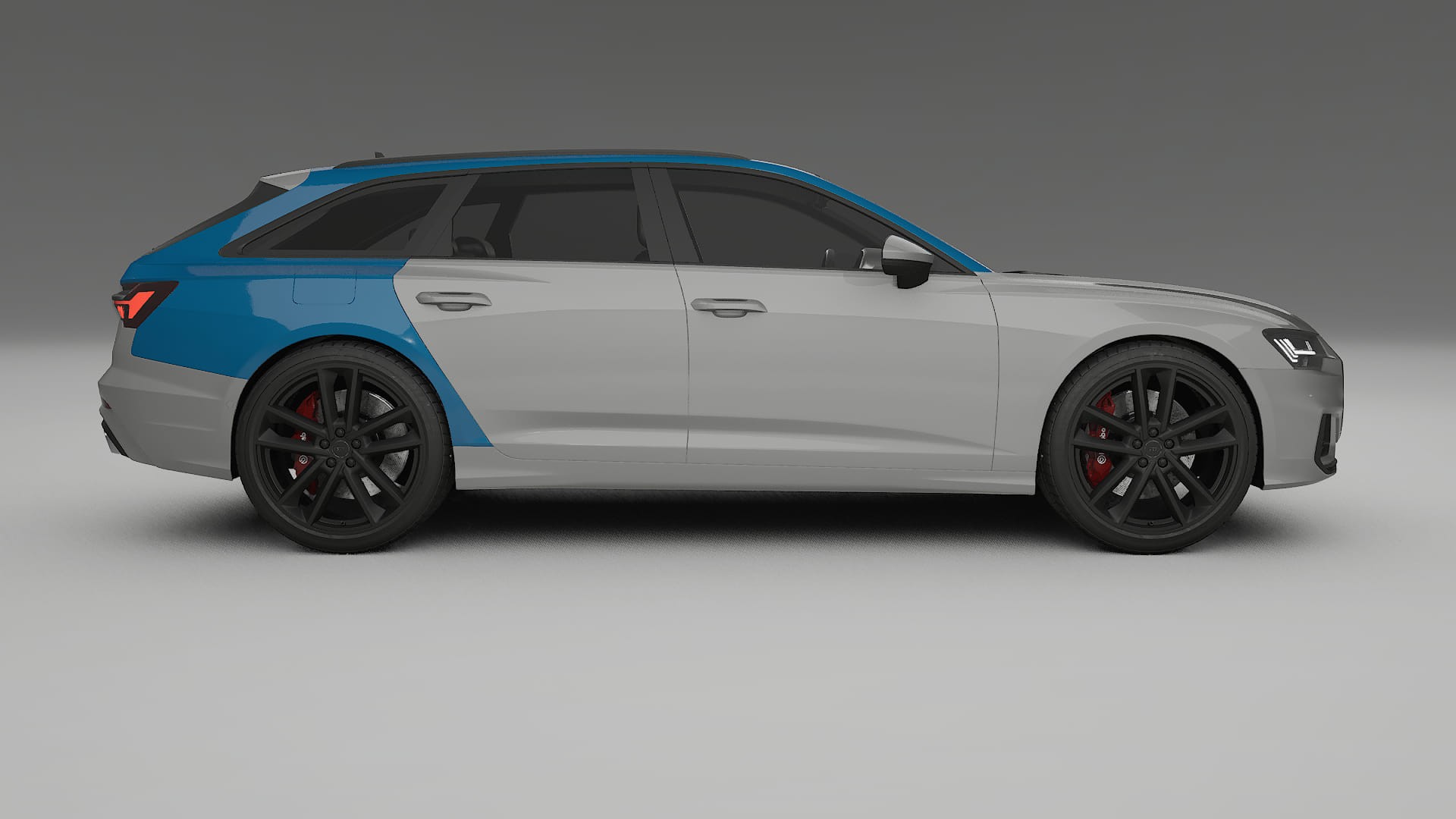 Audi S6 Avant prefacelift C8 PPF Fólie | CrystalGuard Transparentní TPU PPF Kompletní Pre-cut Kit