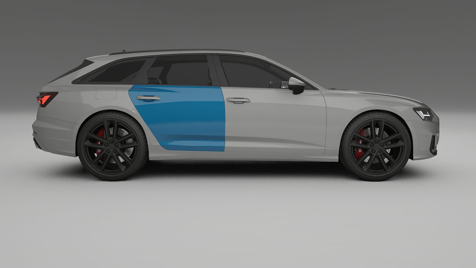 Audi S6 Avant prefacelift C8 PPF Fólie | CrystalGuard Transparentní TPU PPF Kompletní Pre-cut Kit