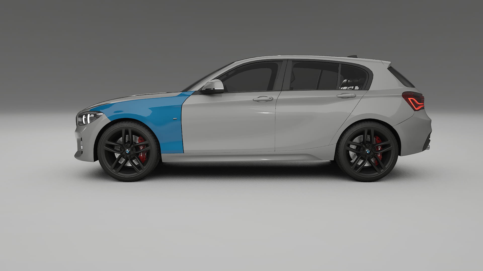 BMW 1 F20 facelift PPF Fólie | CrystalGuard Transparentní TPU PPF Kompletní Pre-cut Kit