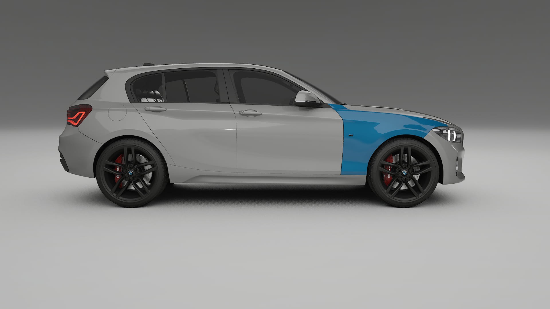 BMW 1 F20 facelift PPF Fólie | CrystalGuard Transparentní TPU PPF Kompletní Pre-cut Kit
