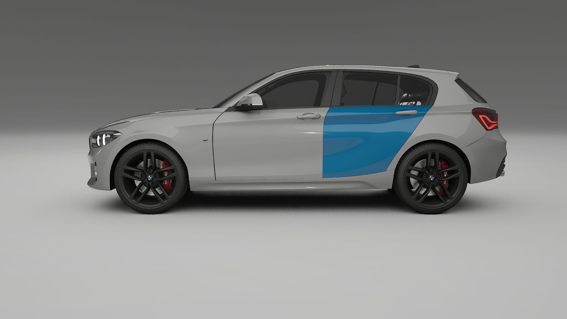 BMW 1 F20 facelift PPF Fólie | CrystalGuard Transparentní TPU PPF Kompletní Pre-cut Kit