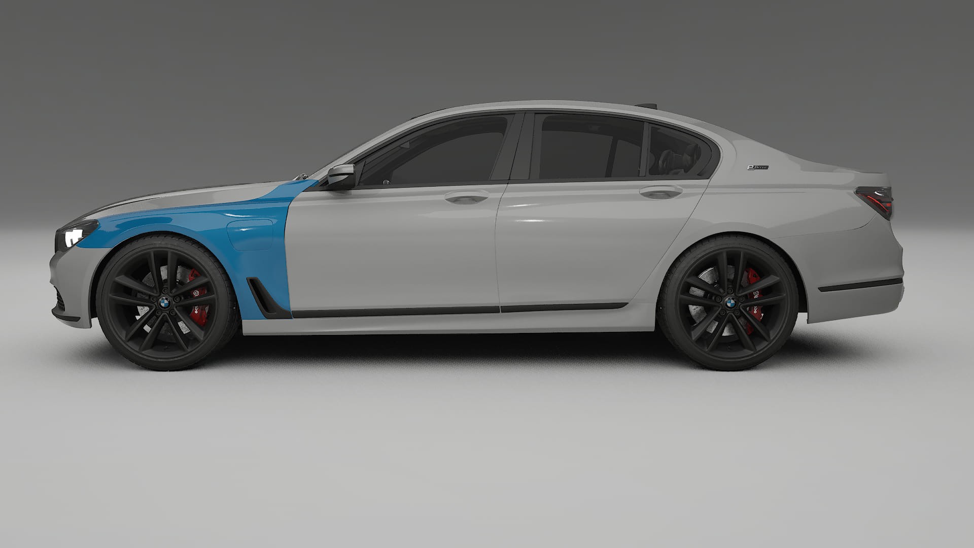 BMW 7 G11 G12 facelift PPF Fólie | CrystalGuard Transparentní TPU PPF Kompletní Pre-cut Kit