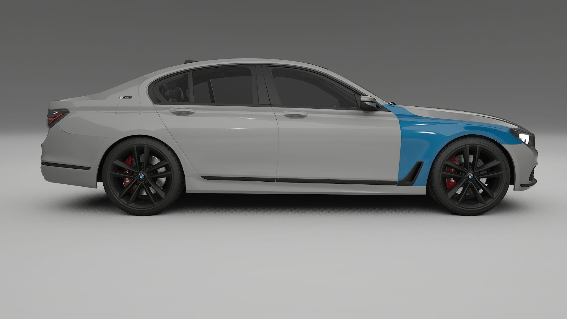 BMW 7 G11 G12 facelift PPF Fólie | CrystalGuard Transparentní TPU PPF Kompletní Pre-cut Kit