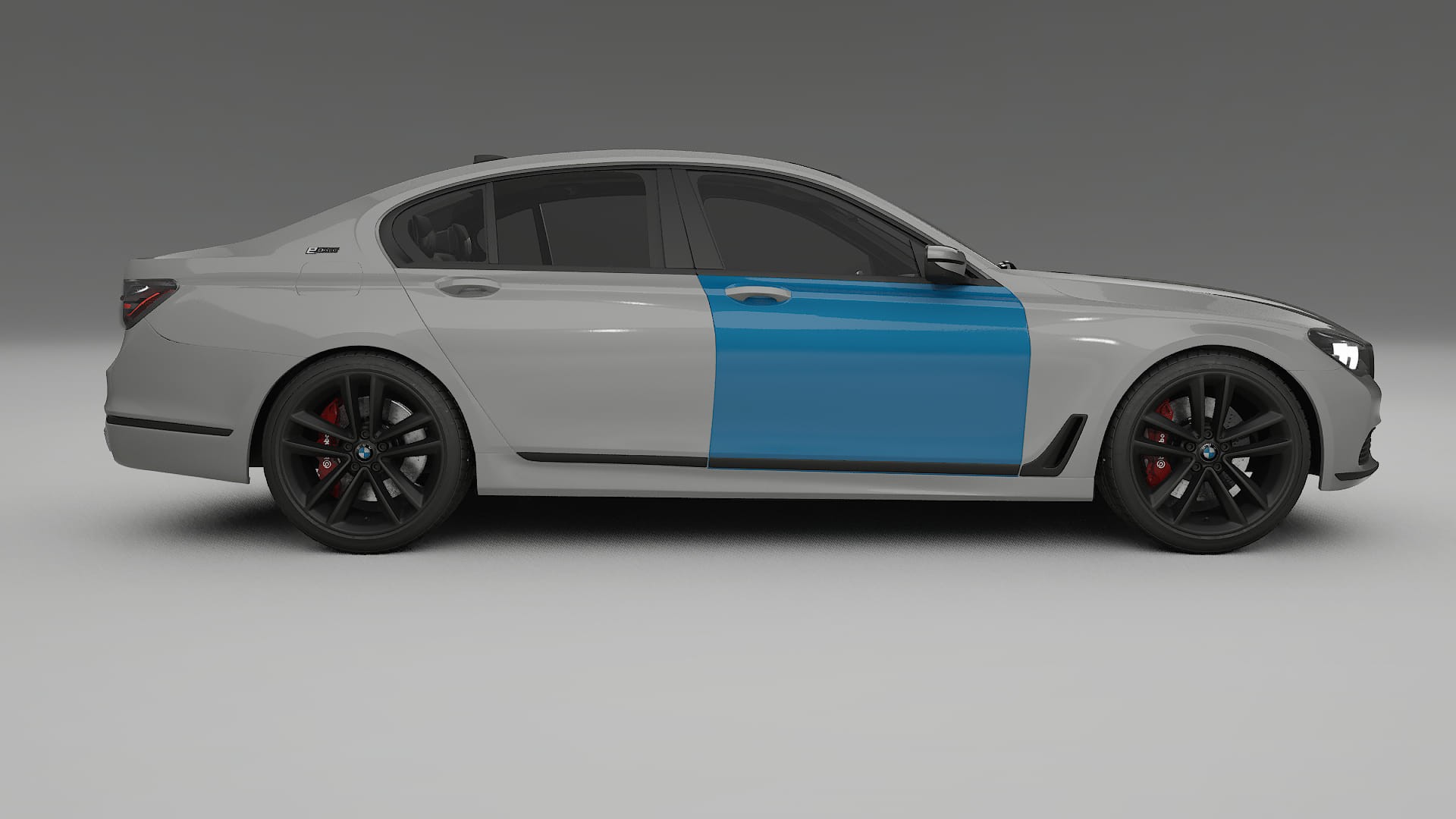 BMW 7 G11 G12 facelift PPF Fólie | CrystalGuard Transparentní TPU PPF Kompletní Pre-cut Kit