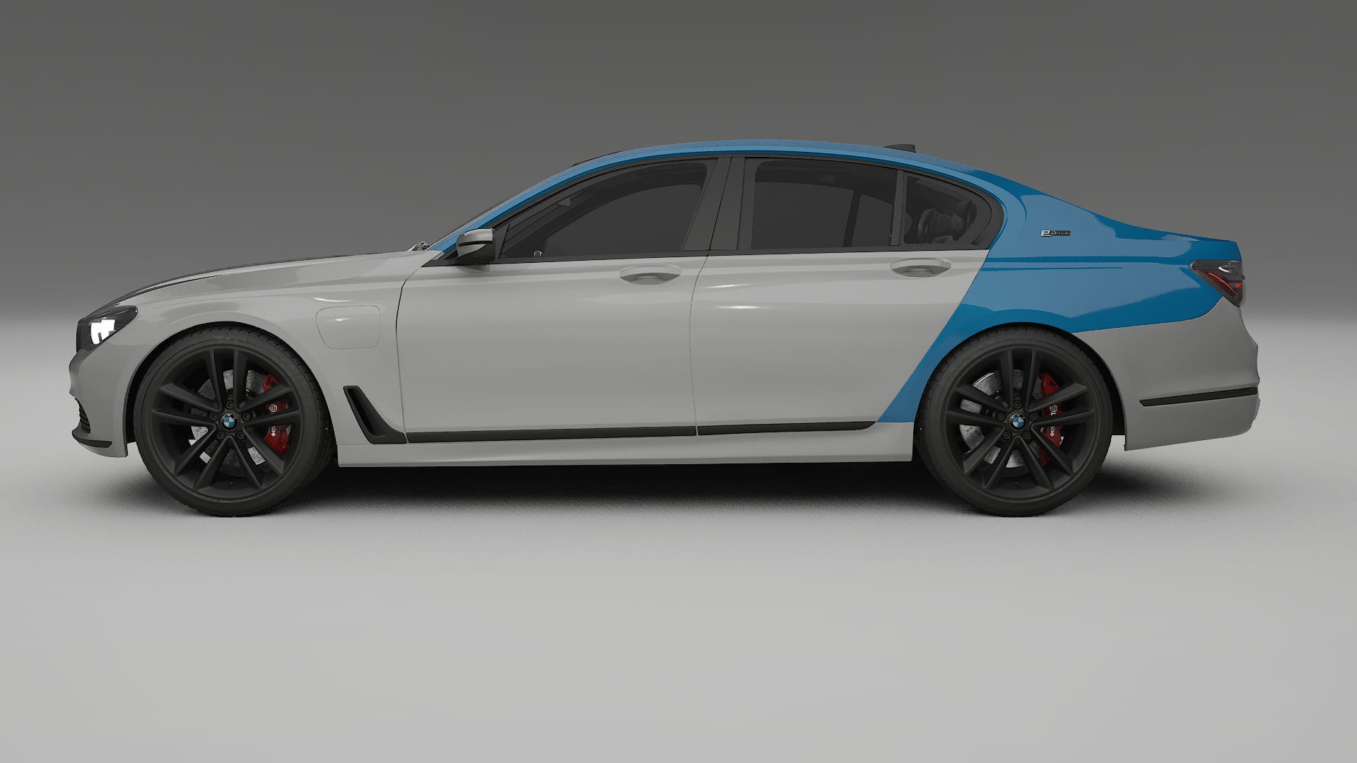 BMW 7 G11 G12 facelift PPF Fólie | CrystalGuard Transparentní TPU PPF Kompletní Pre-cut Kit