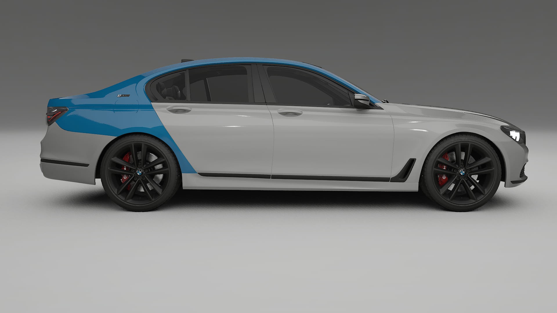 BMW 7 G11 G12 facelift PPF Fólie | CrystalGuard Transparentní TPU PPF Kompletní Pre-cut Kit
