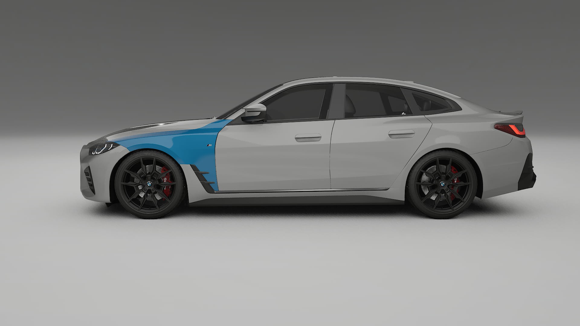 BMW I4 G26 M-Package PPF Fólie | CrystalGuard Transparentní TPU PPF Kompletní Pre-cut Kit