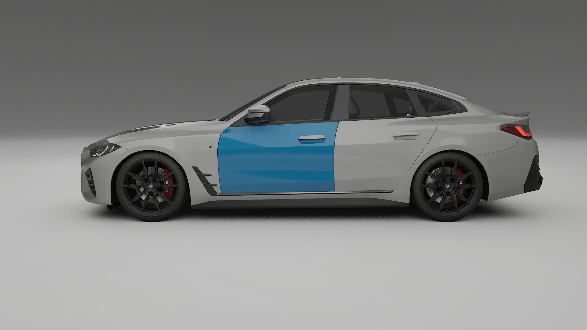 BMW I4 G26 M-Package PPF Fólie | CrystalGuard Transparentní TPU PPF Kompletní Pre-cut Kit