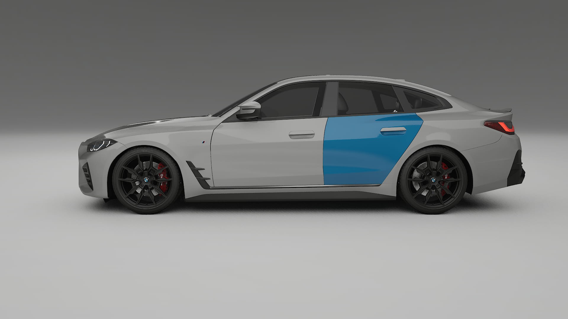 BMW I4 G26 M-Package PPF Fólie | CrystalGuard Transparentní TPU PPF Kompletní Pre-cut Kit