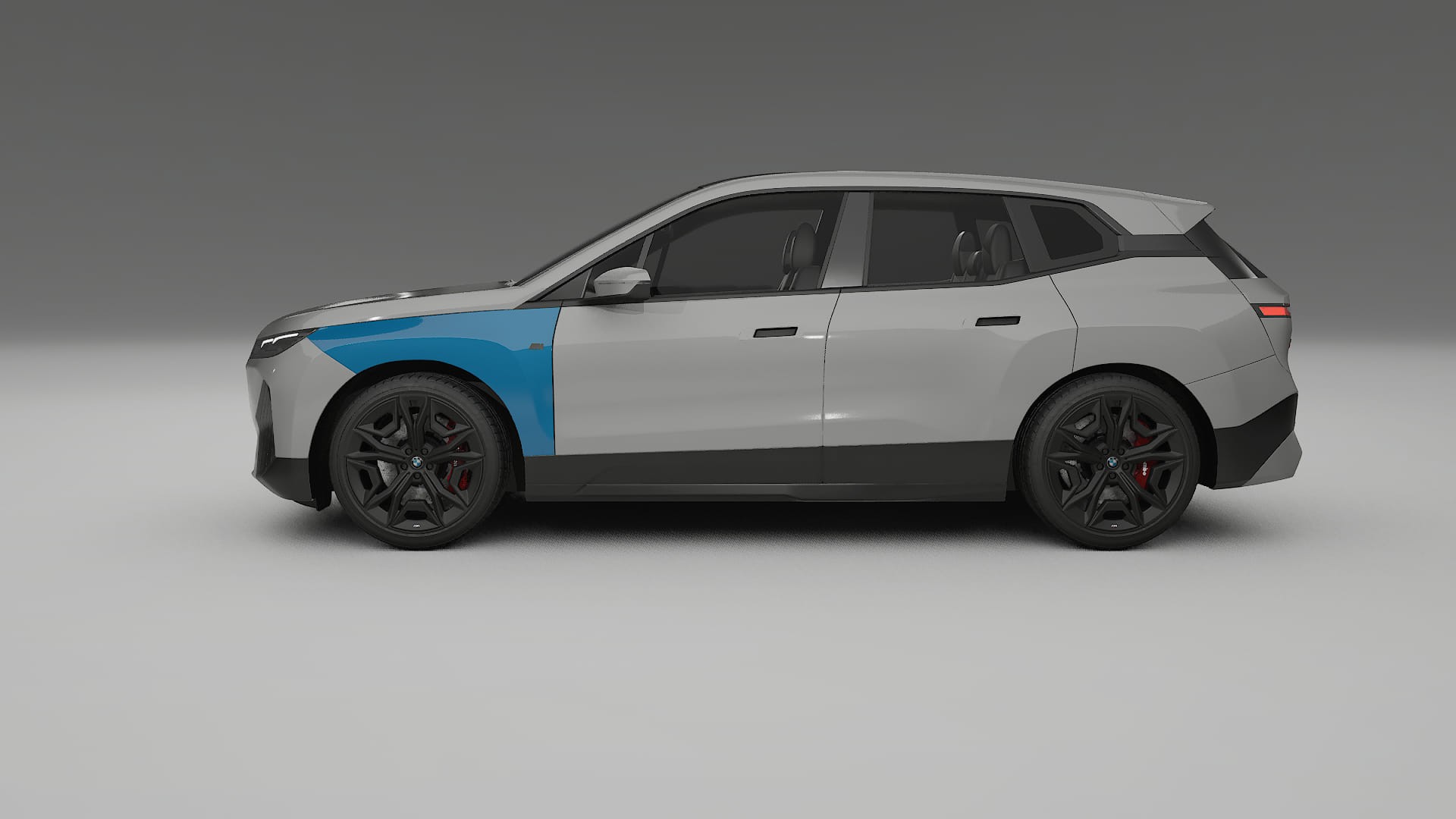 BMW iX M60 PPF Fólie | CrystalGuard Transparentní TPU PPF Kompletní Pre-cut Kit
