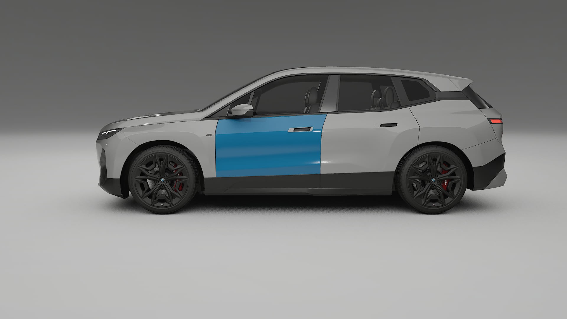 BMW iX M60 PPF Fólie | CrystalGuard Transparentní TPU PPF Kompletní Pre-cut Kit