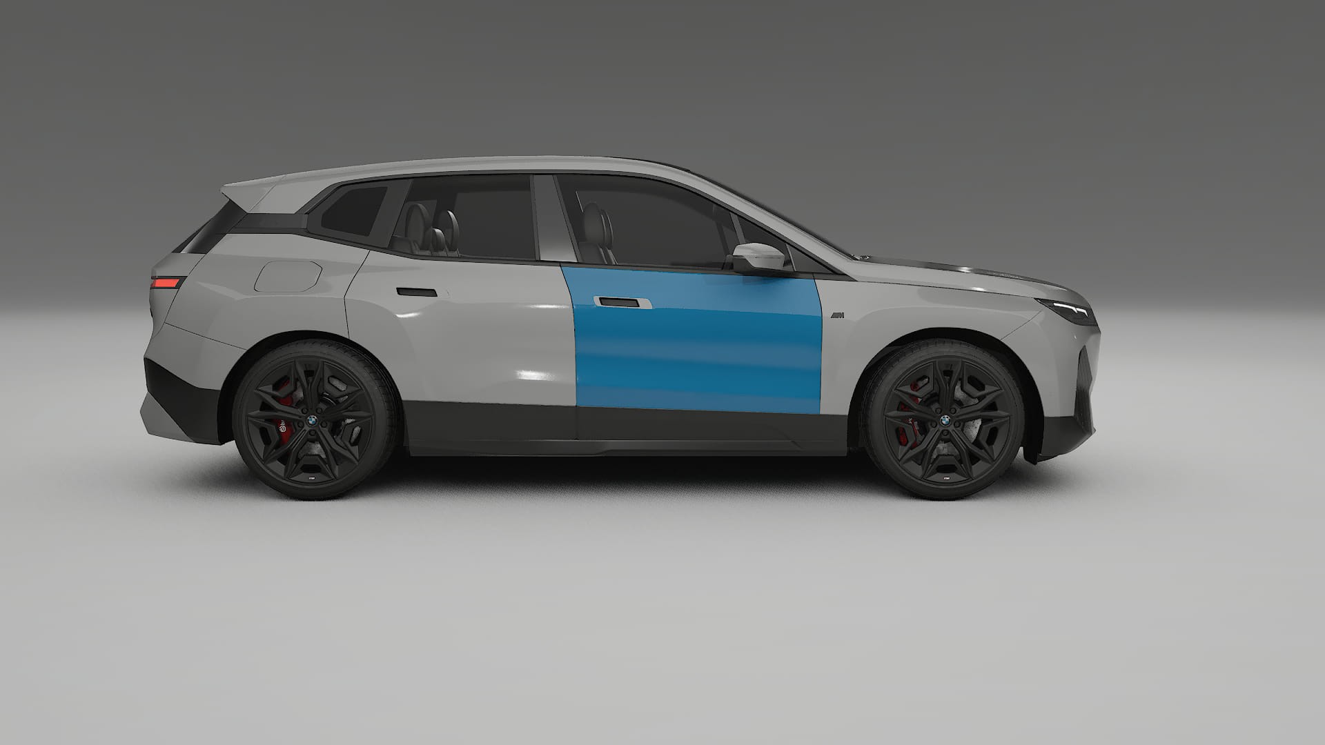 BMW iX M60 PPF Fólie | CrystalGuard Transparentní TPU PPF Kompletní Pre-cut Kit