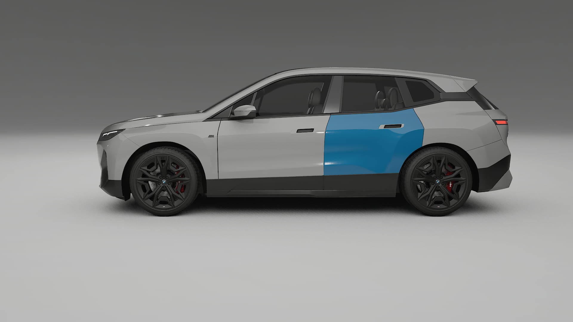 BMW iX M60 PPF Fólie | CrystalGuard Transparentní TPU PPF Kompletní Pre-cut Kit