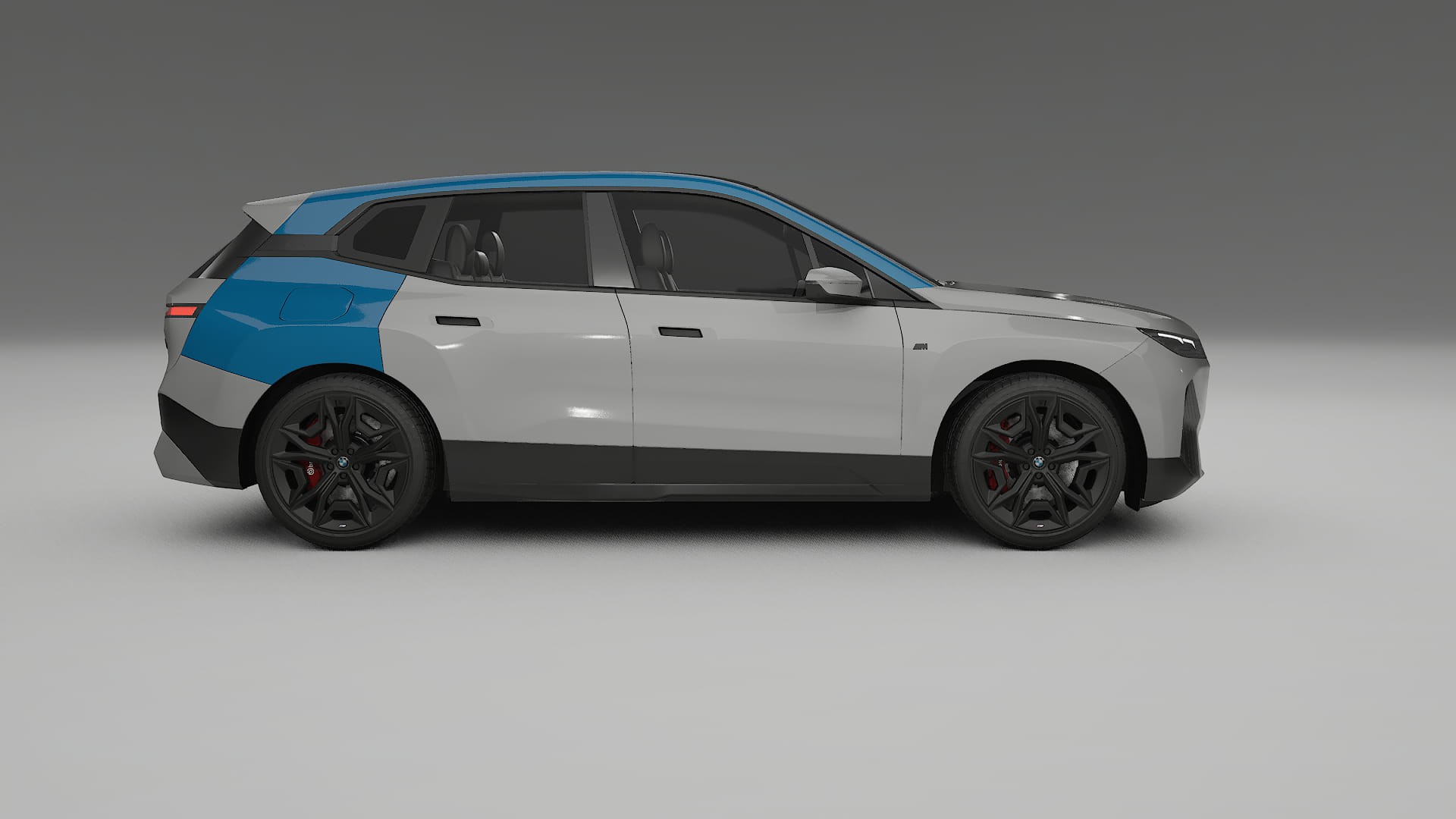 BMW iX M60 PPF Fólie | CrystalGuard Transparentní TPU PPF Kompletní Pre-cut Kit