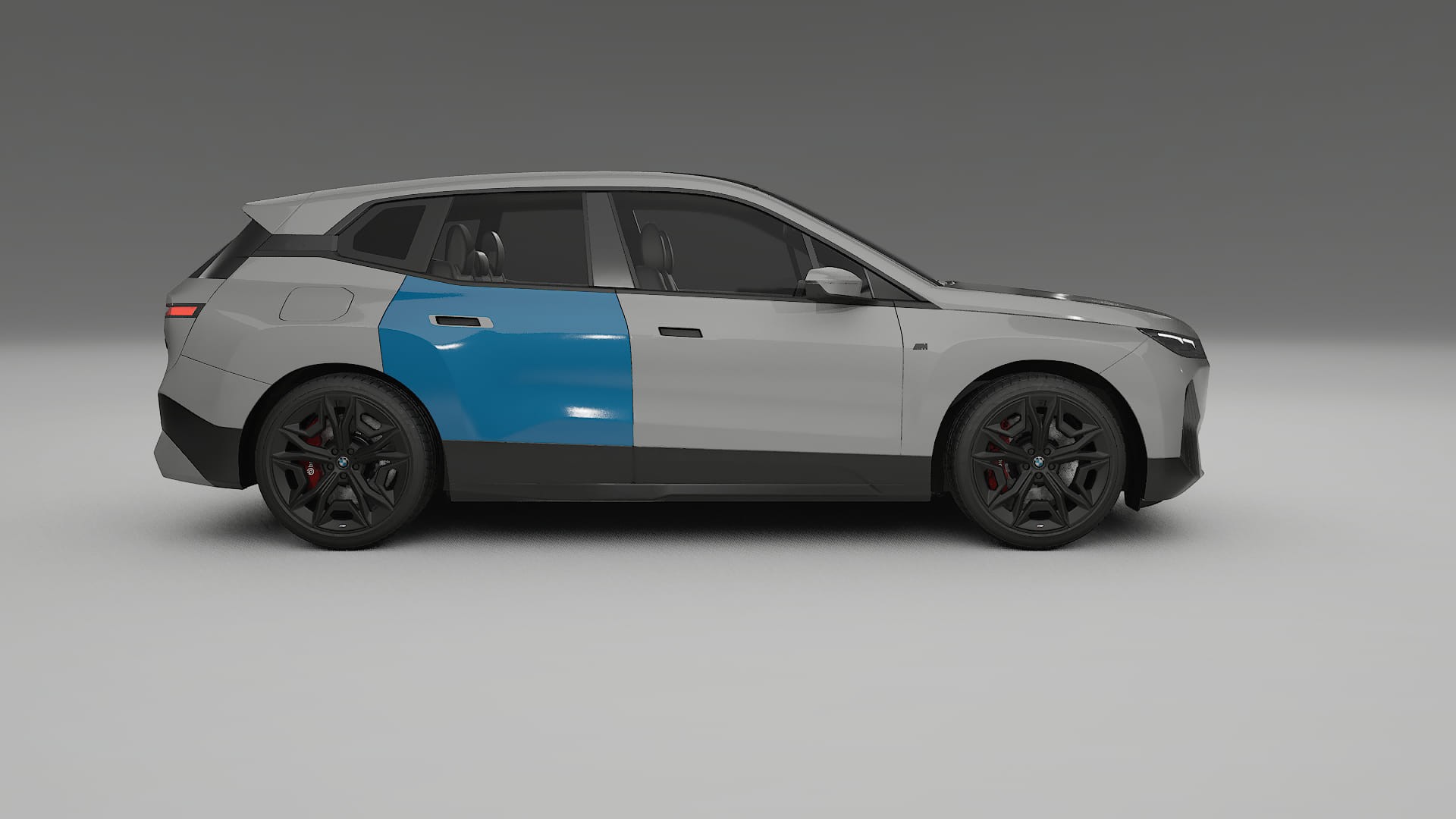 BMW iX M60 PPF Fólie | CrystalGuard Transparentní TPU PPF Kompletní Pre-cut Kit