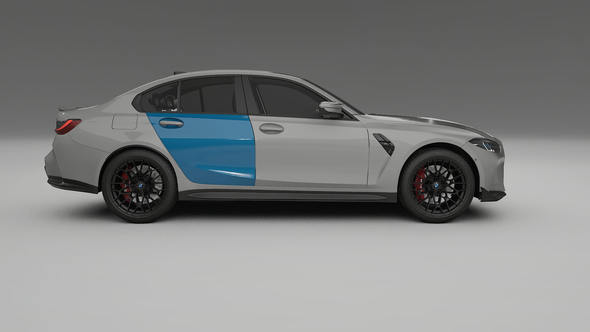BMW M3 G80 Competition CS PPF Fólie | CrystalGuard Transparentní TPU PPF Kompletní Pre-cut Kit