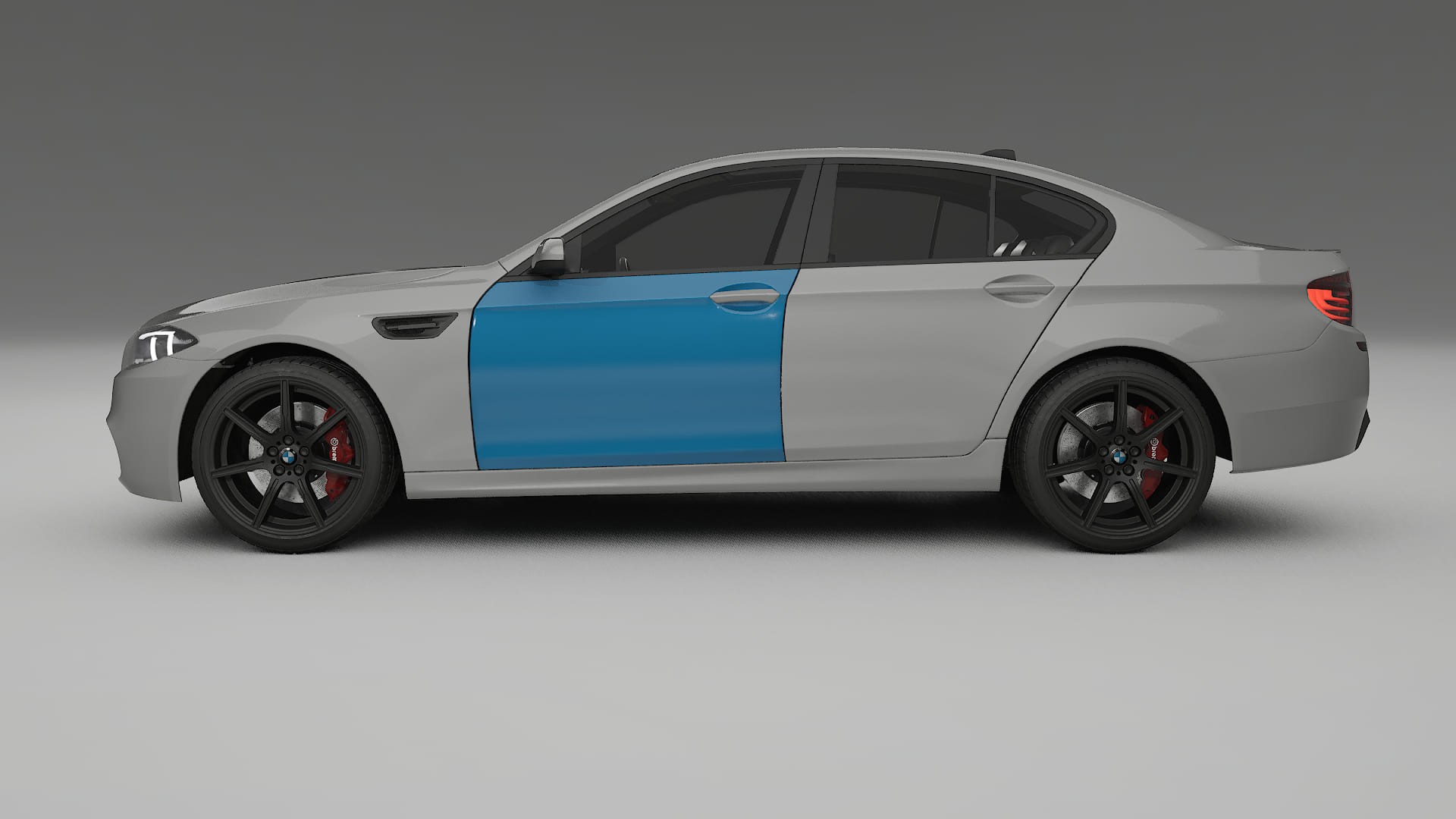 BMW M5 F10 PPF Fólie | CrystalGuard Transparentní TPU PPF Kompletní Pre-cut Kit