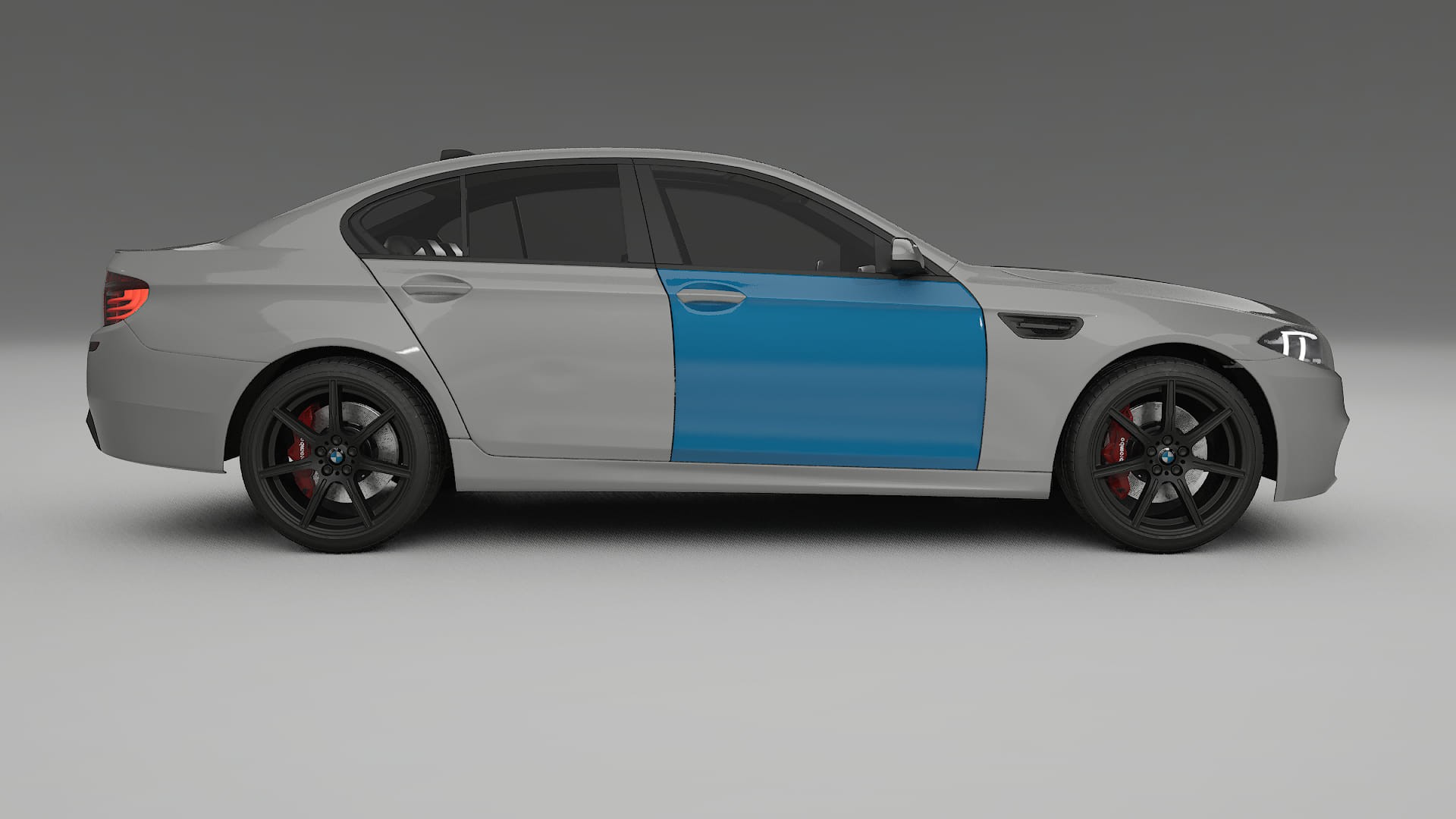 BMW M5 F10 PPF Fólie | CrystalGuard Transparentní TPU PPF Kompletní Pre-cut Kit