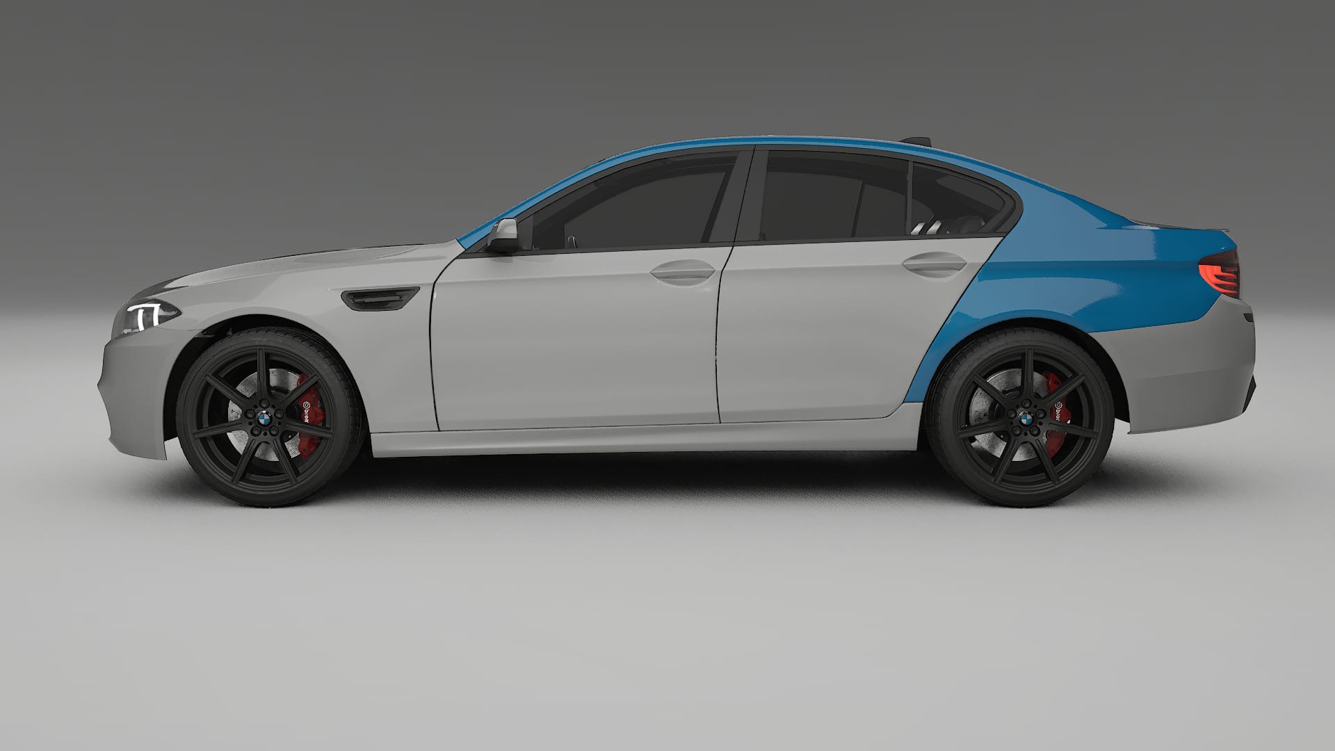 BMW M5 F10 PPF Fólie | CrystalGuard Transparentní TPU PPF Kompletní Pre-cut Kit