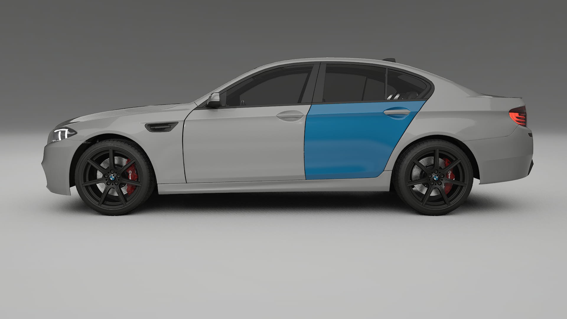 BMW M5 F10 PPF Fólie | CrystalGuard Transparentní TPU PPF Kompletní Pre-cut Kit