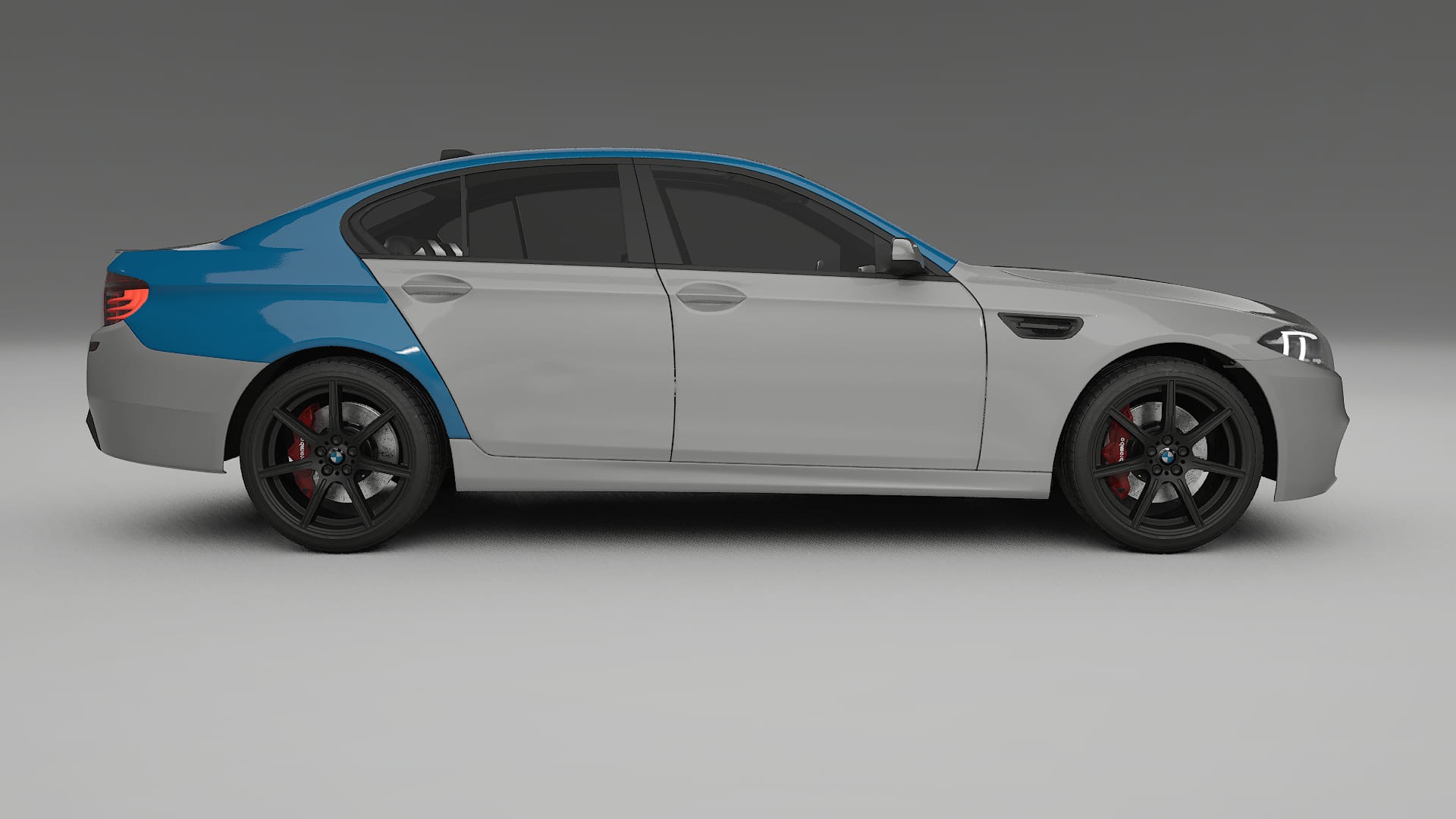 BMW M5 F10 PPF Fólie | CrystalGuard Transparentní TPU PPF Kompletní Pre-cut Kit