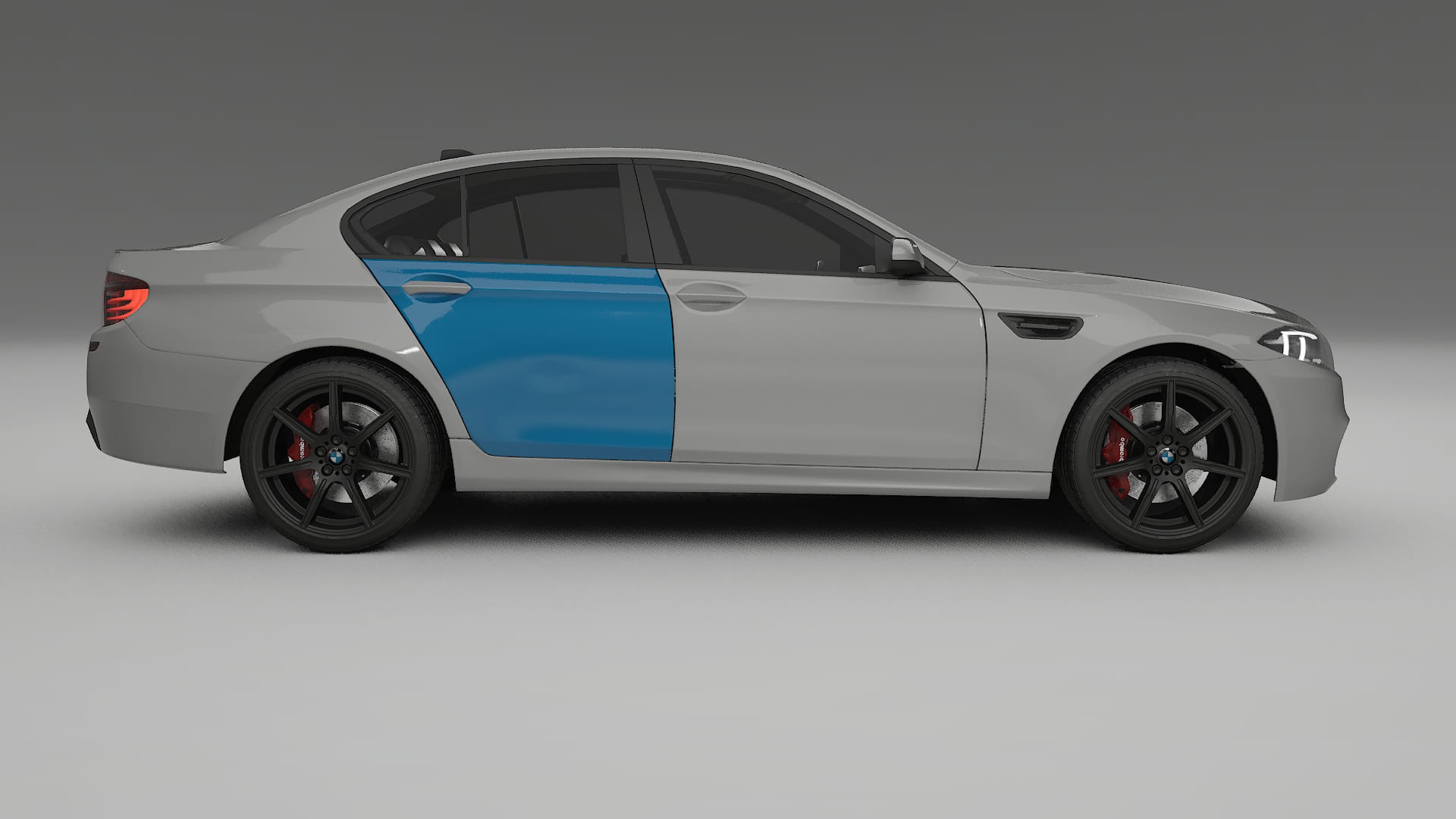 BMW M5 F10 PPF Fólie | CrystalGuard Transparentní TPU PPF Kompletní Pre-cut Kit