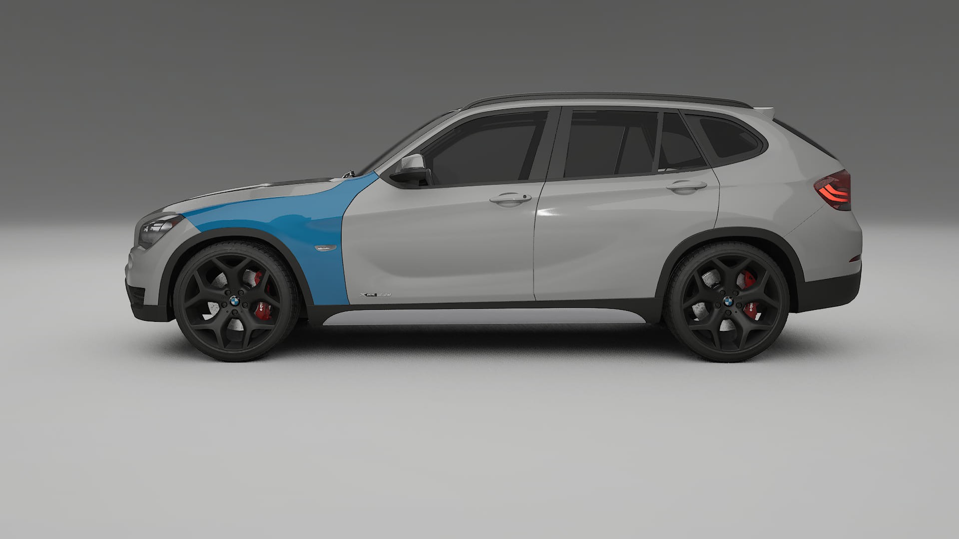 BMW X1 E84 PPF Fólie | CrystalGuard Transparentní TPU PPF Kompletní Pre-cut Kit
