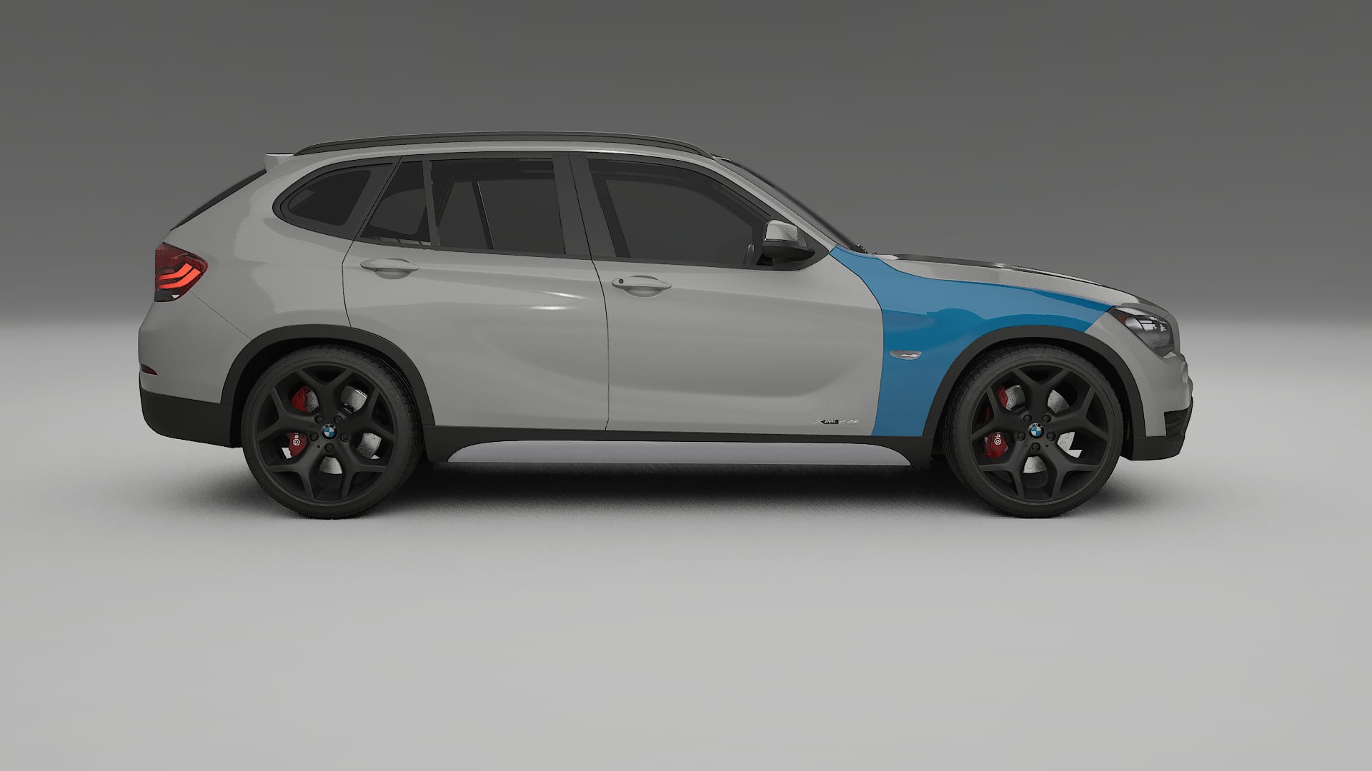 BMW X1 E84 PPF Fólie | CrystalGuard Transparentní TPU PPF Kompletní Pre-cut Kit