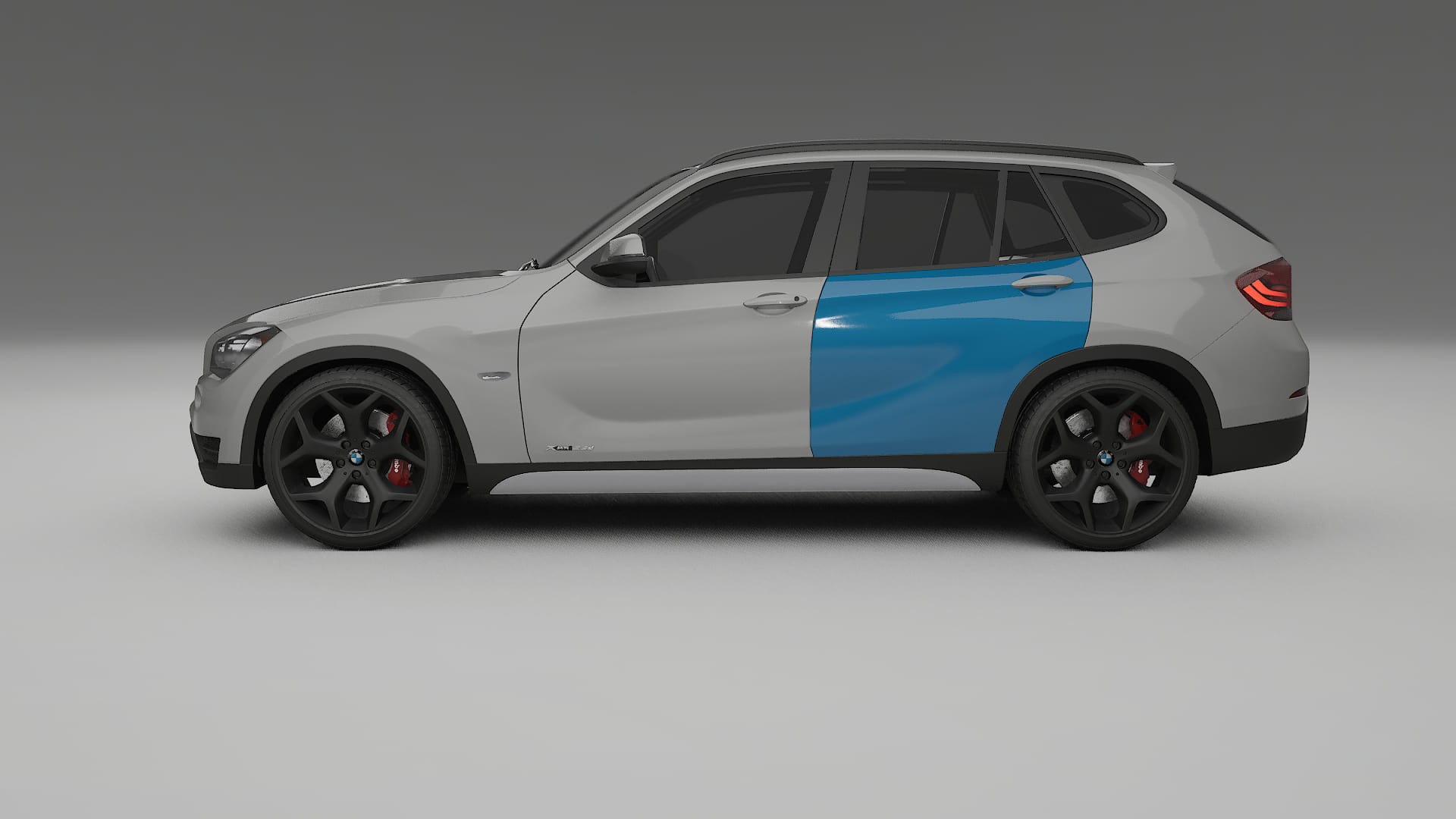 BMW X1 E84 PPF Fólie | CrystalGuard Transparentní TPU PPF Kompletní Pre-cut Kit