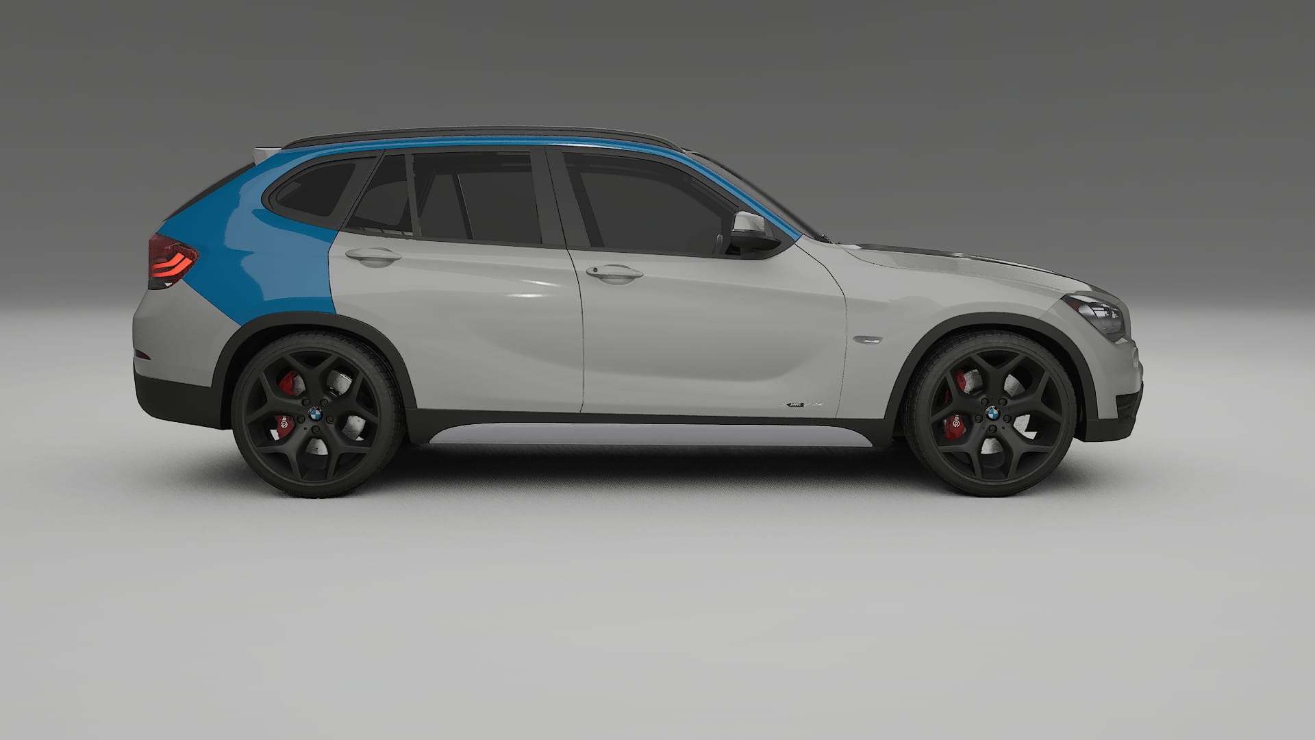 BMW X1 E84 PPF Fólie | CrystalGuard Transparentní TPU PPF Kompletní Pre-cut Kit