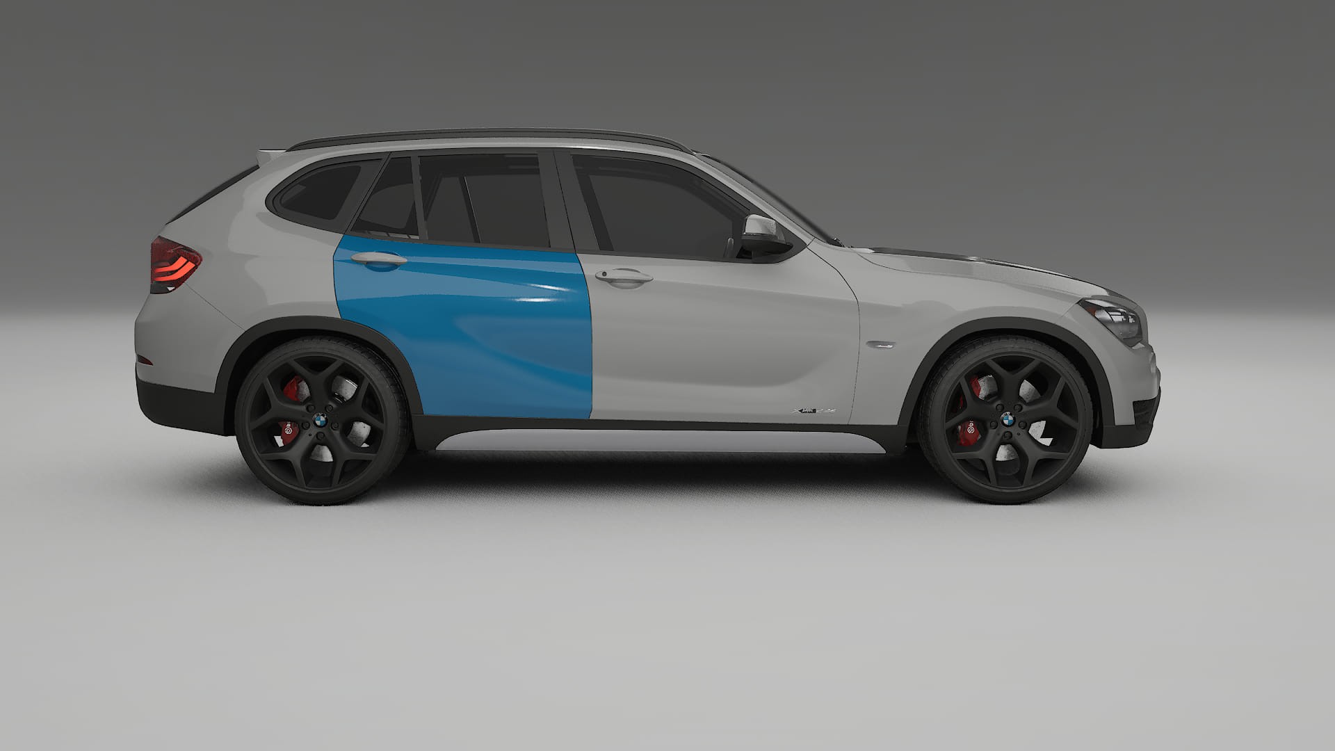 BMW X1 E84 PPF Fólie | CrystalGuard Transparentní TPU PPF Kompletní Pre-cut Kit
