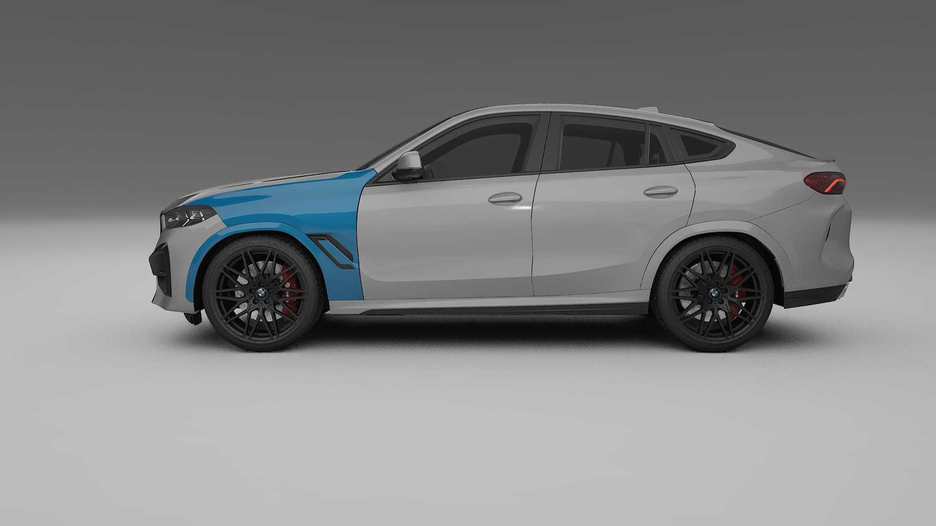BMW X6 F96 Competition PPF Fólie | CrystalGuard Transparentní TPU PPF Kompletní Pre-cut Kit