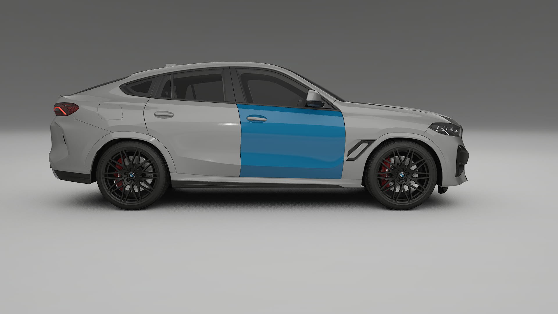 BMW X6 F96 Competition PPF Fólie | CrystalGuard Transparentní TPU PPF Kompletní Pre-cut Kit