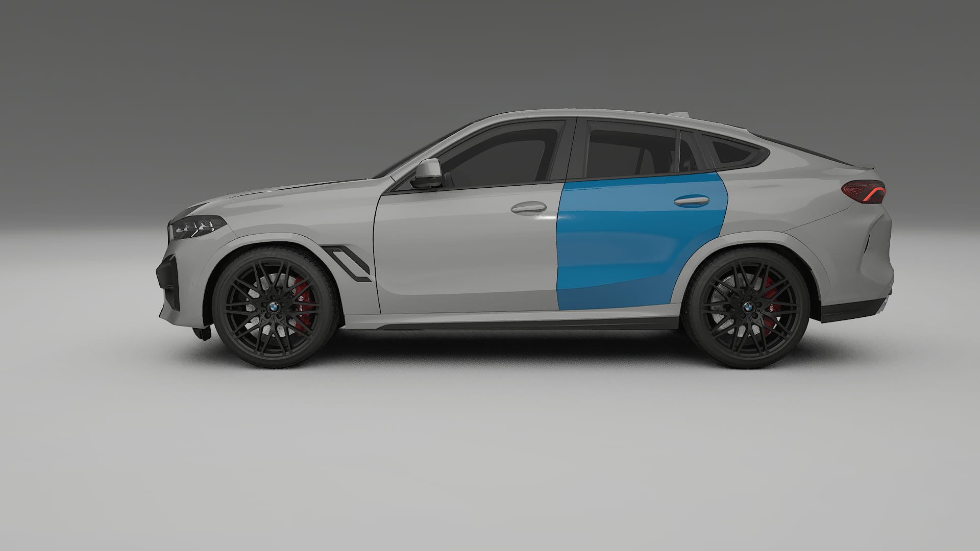 BMW X6 F96 Competition PPF Fólie | CrystalGuard Transparentní TPU PPF Kompletní Pre-cut Kit