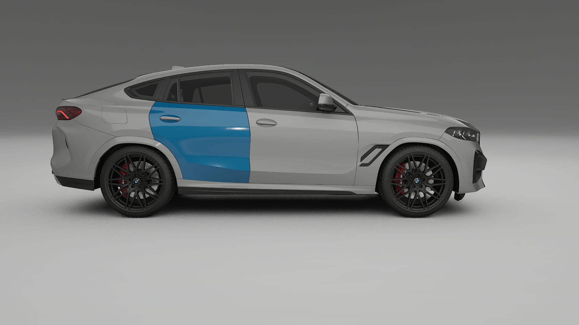 BMW X6 F96 Competition PPF Fólie | CrystalGuard Transparentní TPU PPF Kompletní Pre-cut Kit