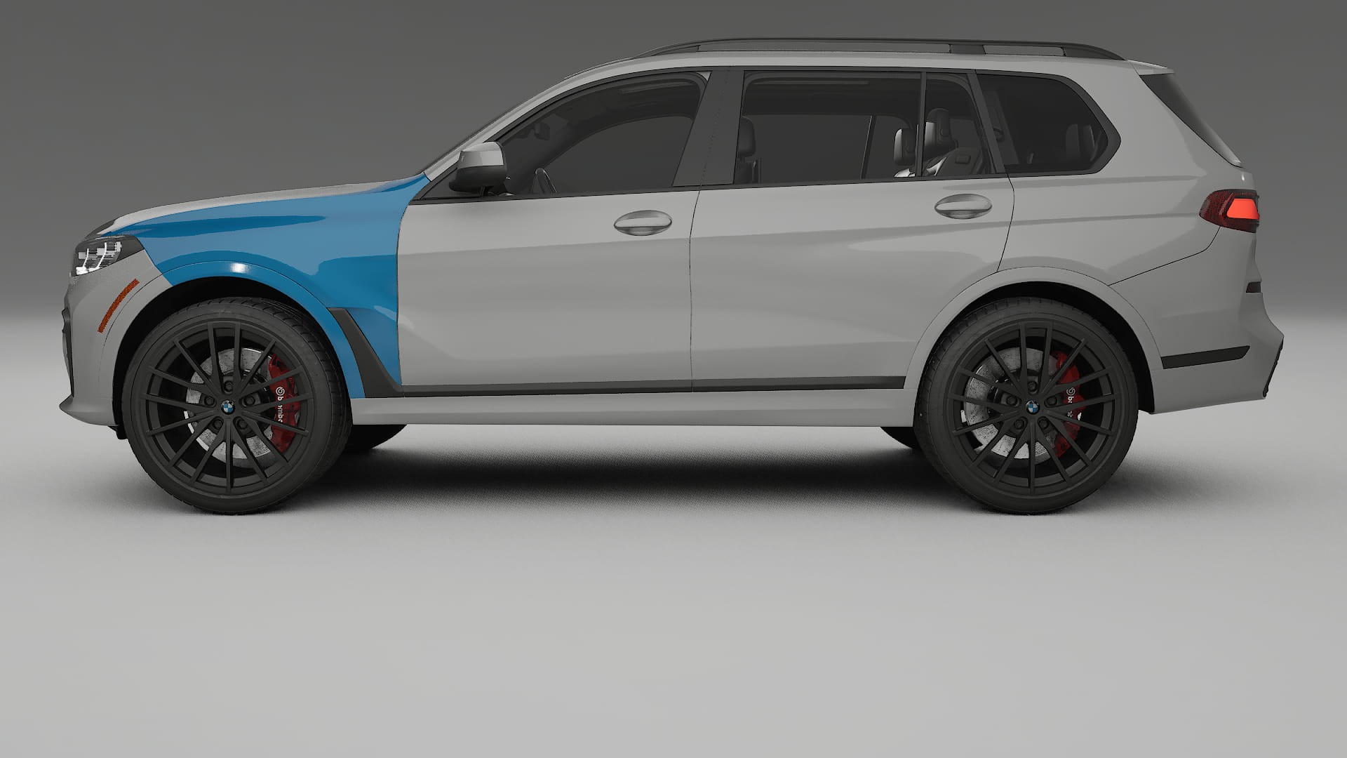 BMW X7 M G07 PPF Fólie | CrystalGuard Transparentní TPU PPF Kompletní Pre-cut Kit