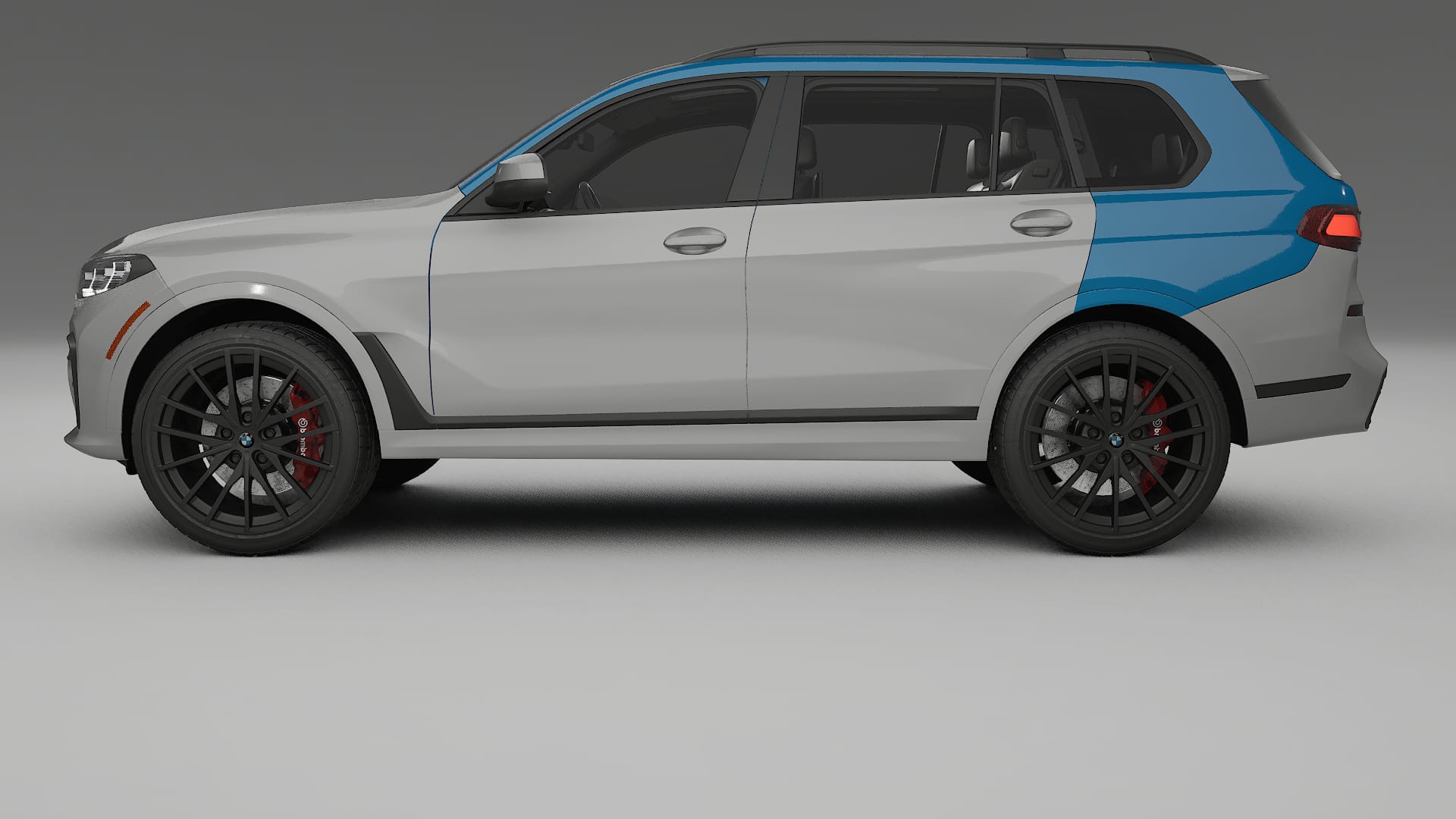 BMW X7 M G07 PPF Fólie | CrystalGuard Transparentní TPU PPF Kompletní Pre-cut Kit