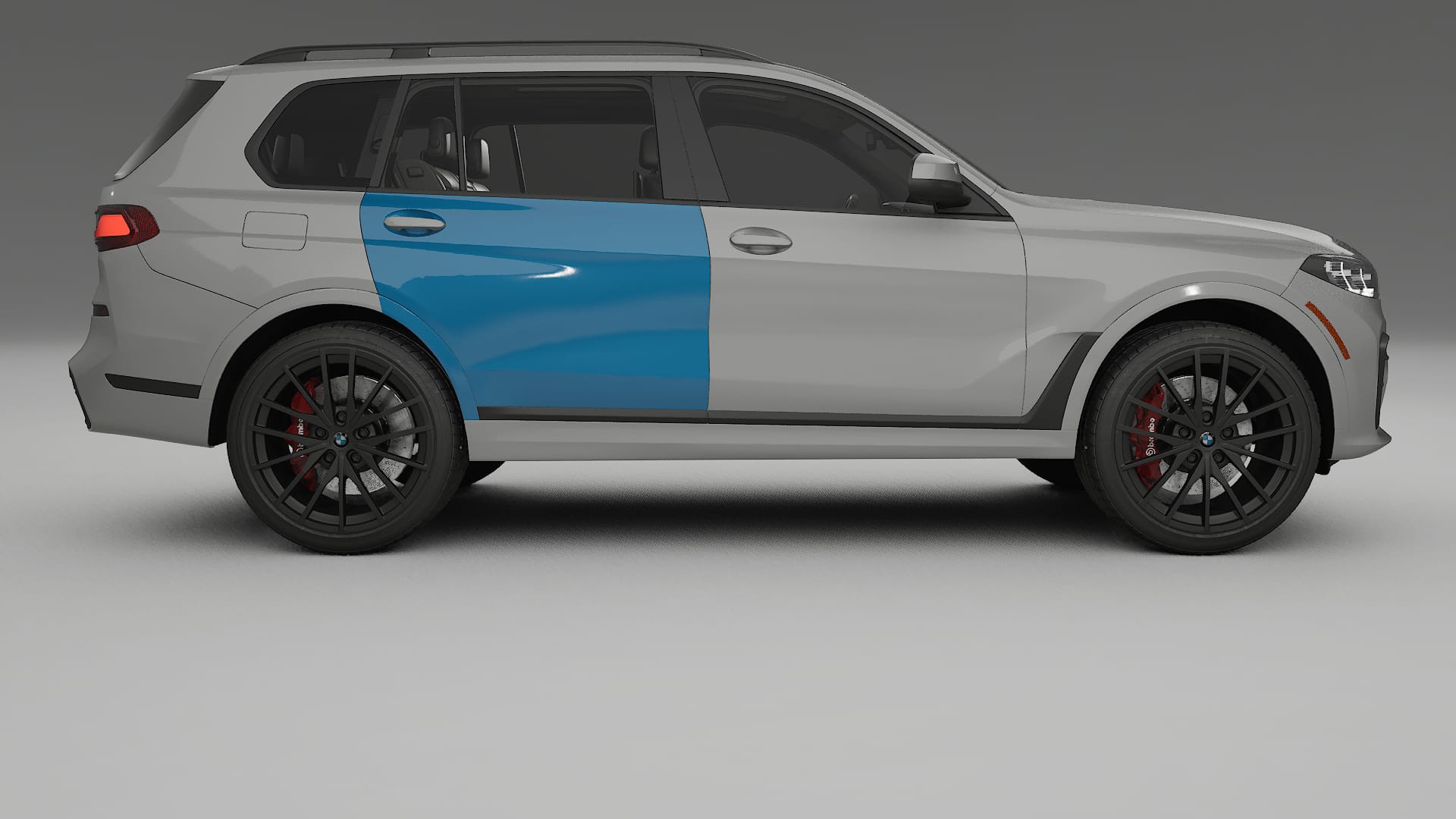 BMW X7 M G07 PPF Fólie | CrystalGuard Transparentní TPU PPF Kompletní Pre-cut Kit