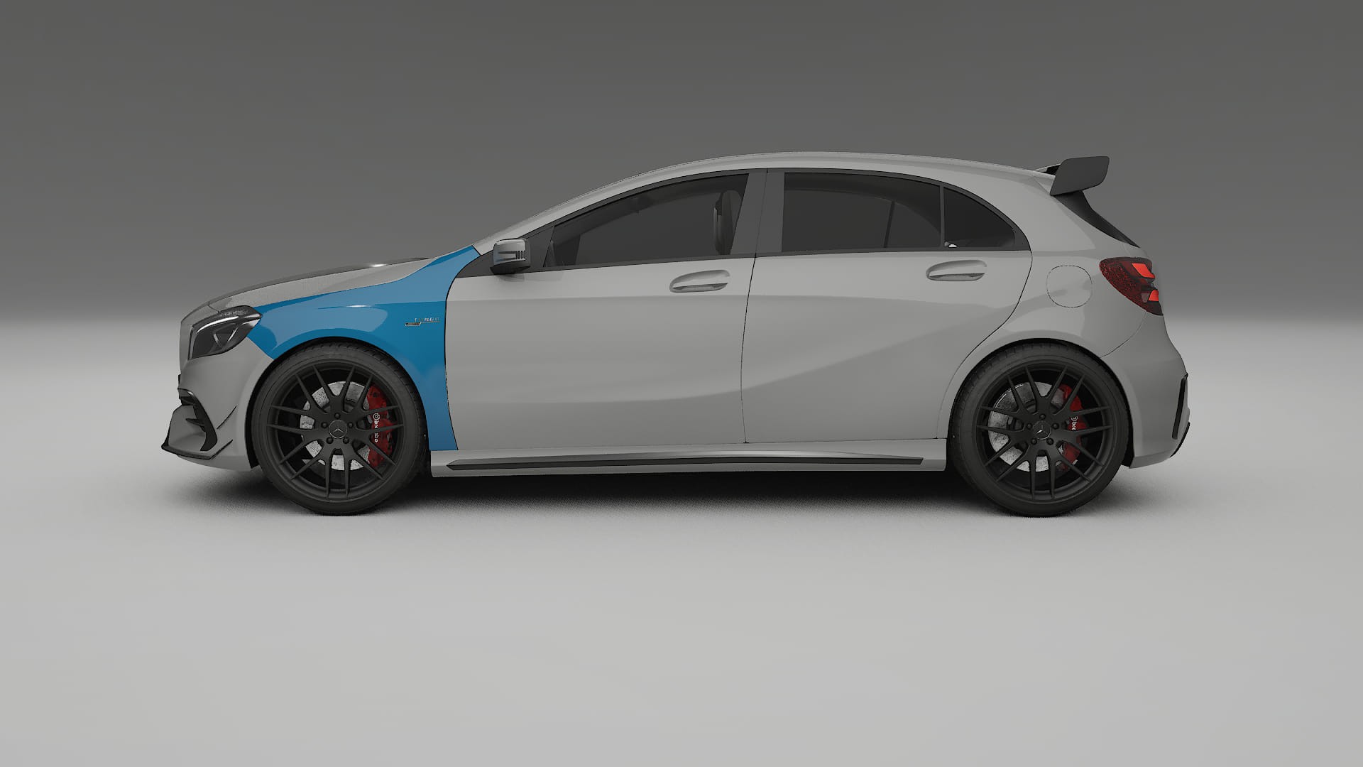 Mercedes A45 AMG W176 PPF Fólie | CrystalGuard Transparentní TPU PPF Kompletní Pre-cut Kit