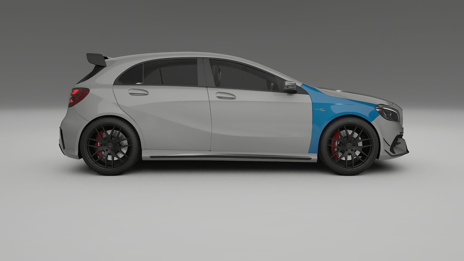 Mercedes A45 AMG W176 PPF Fólie | CrystalGuard Transparentní TPU PPF Kompletní Pre-cut Kit