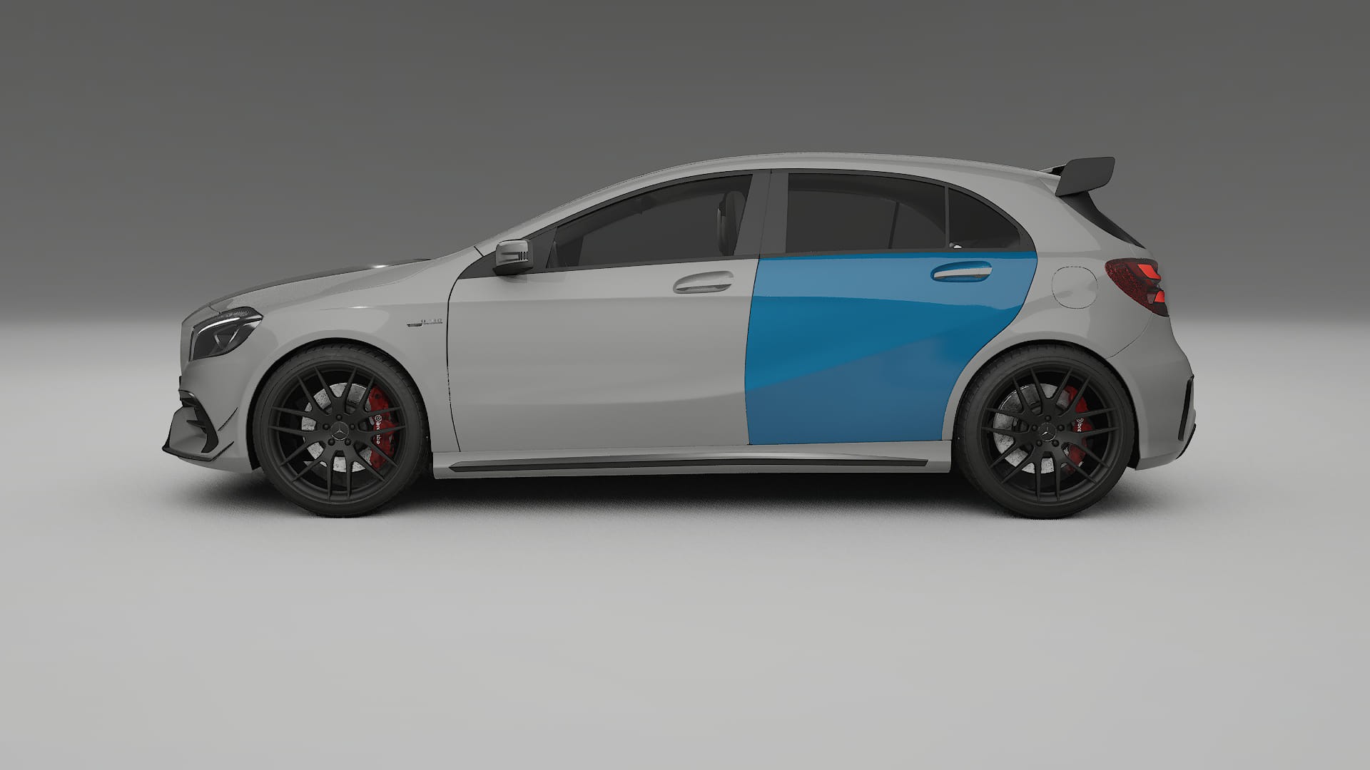 Mercedes A45 AMG W176 PPF Fólie | CrystalGuard Transparentní TPU PPF Kompletní Pre-cut Kit