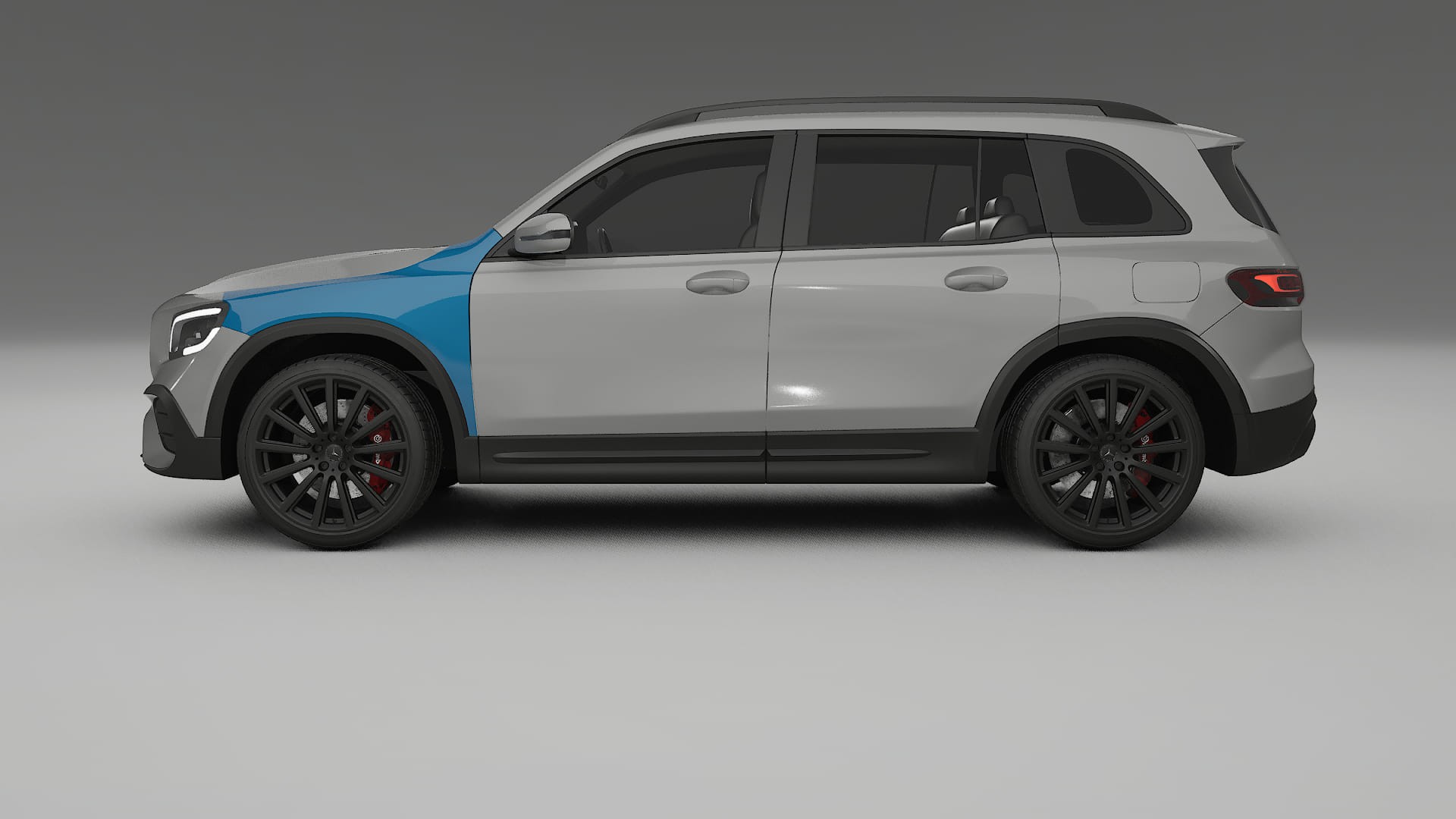Mercedes AMG GLB PPF Fólie | CrystalGuard Transparentní TPU PPF Kompletní Pre-cut Kit