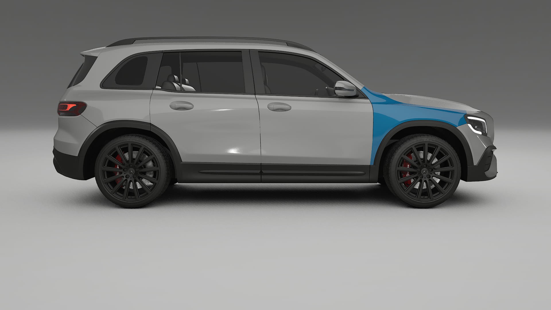 Mercedes AMG GLB PPF Fólie | CrystalGuard Transparentní TPU PPF Kompletní Pre-cut Kit