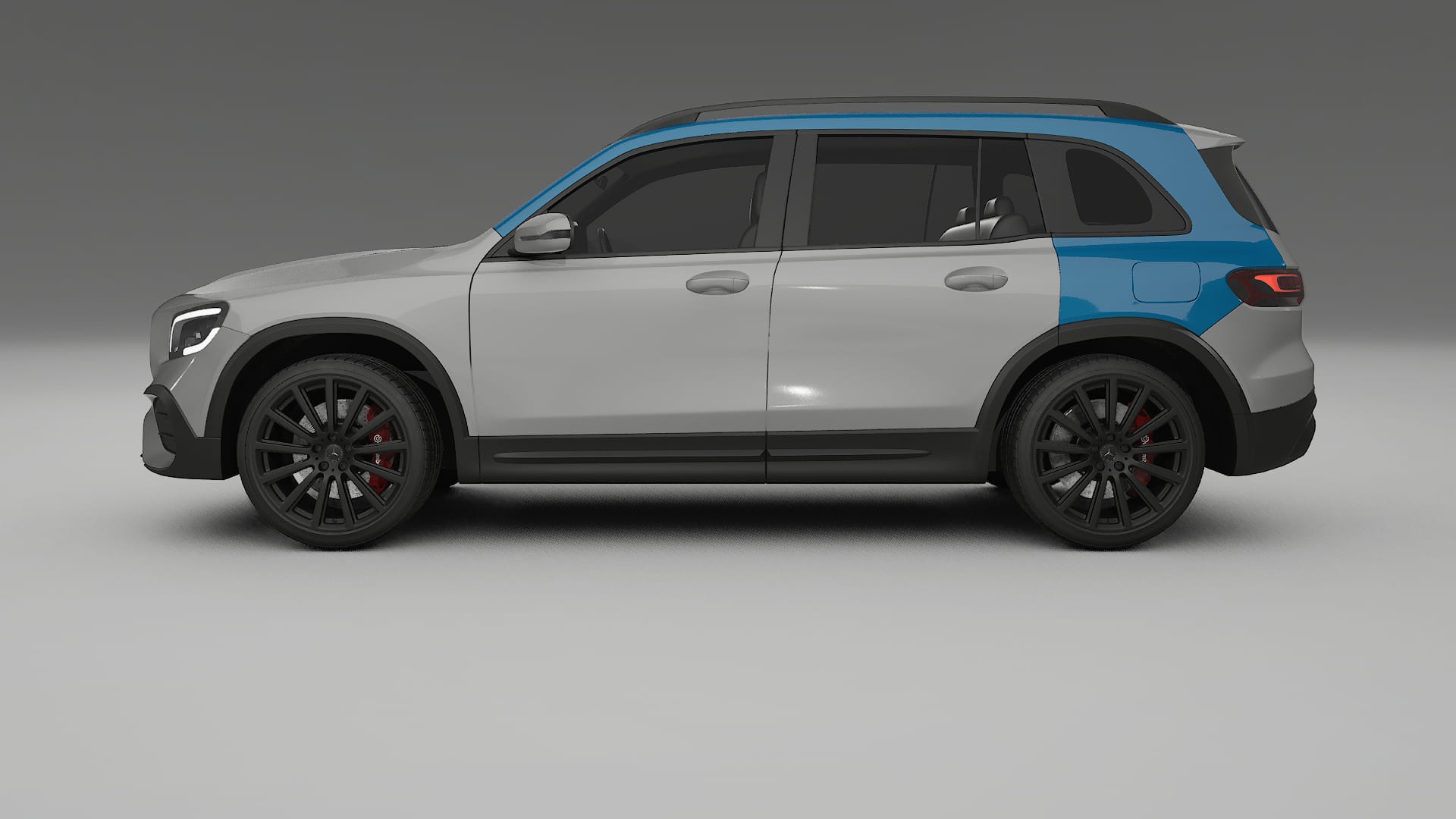 Mercedes AMG GLB PPF Fólie | CrystalGuard Transparentní TPU PPF Kompletní Pre-cut Kit
