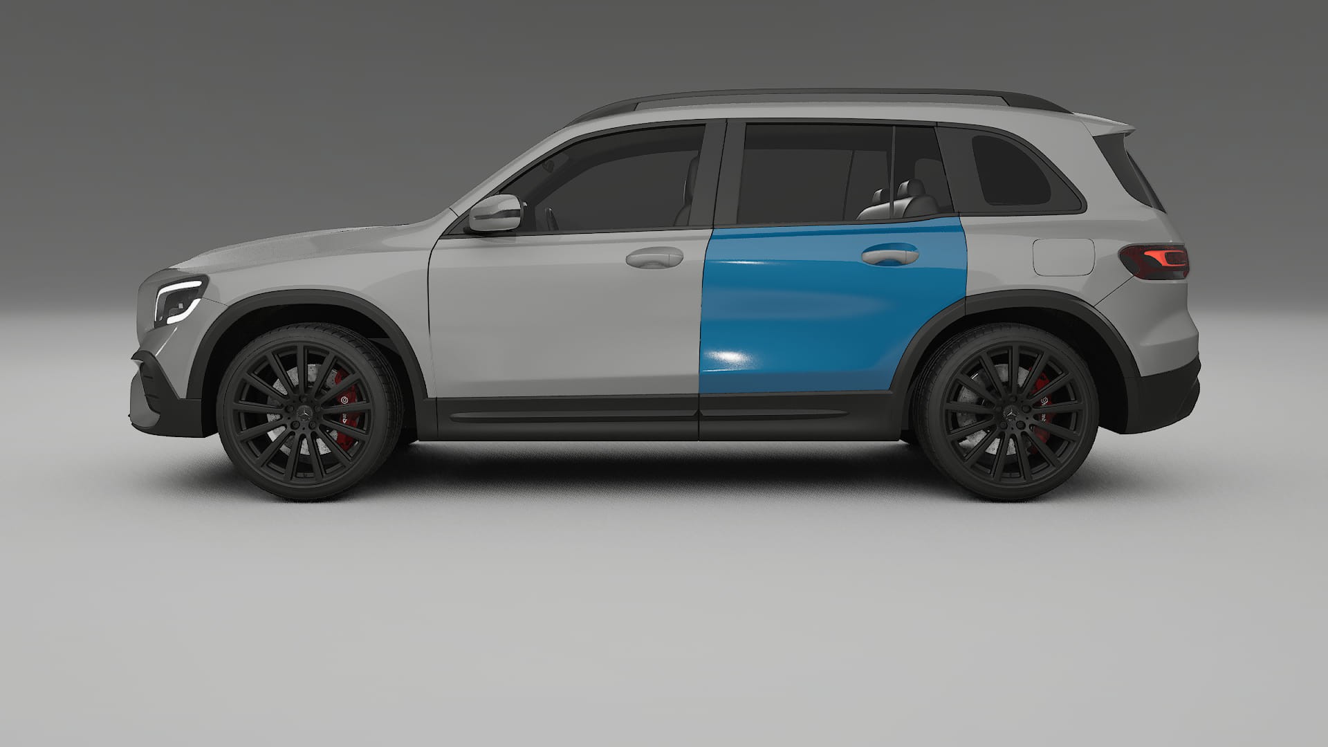 Mercedes AMG GLB PPF Fólie | CrystalGuard Transparentní TPU PPF Kompletní Pre-cut Kit