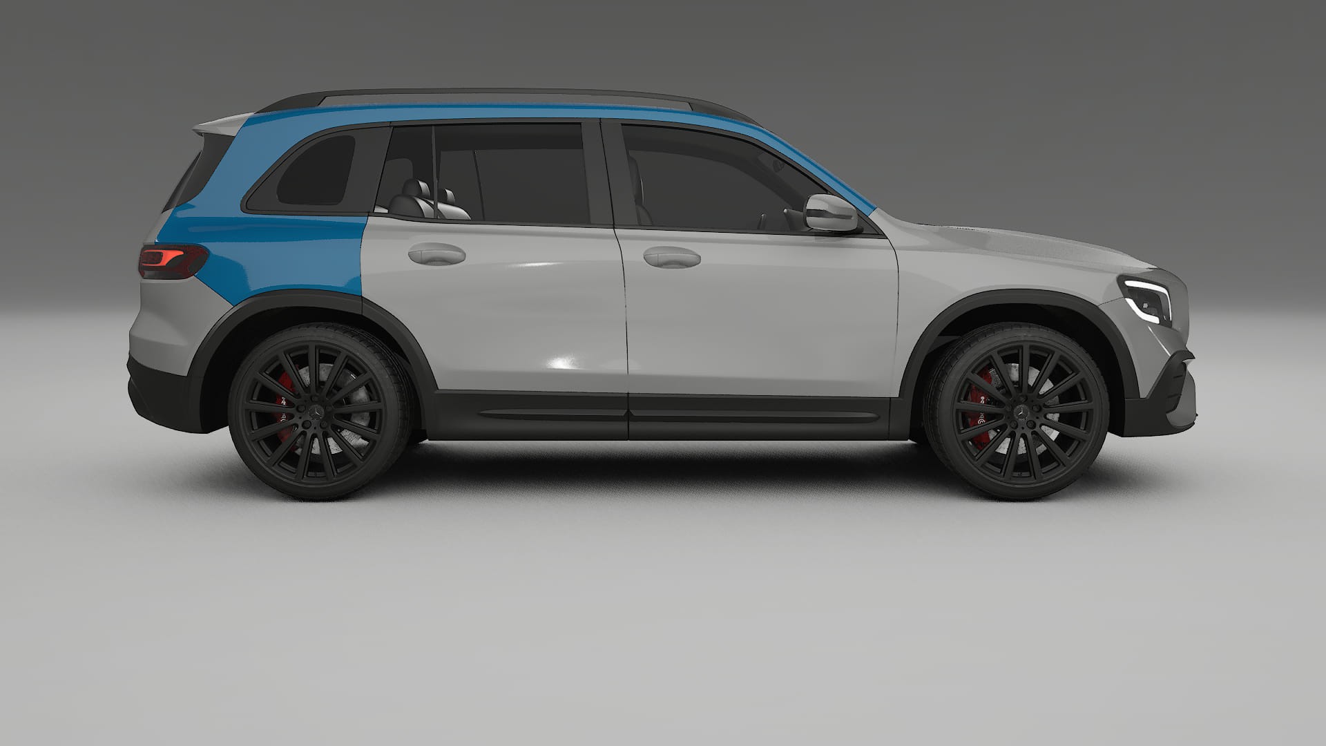 Mercedes AMG GLB PPF Fólie | CrystalGuard Transparentní TPU PPF Kompletní Pre-cut Kit