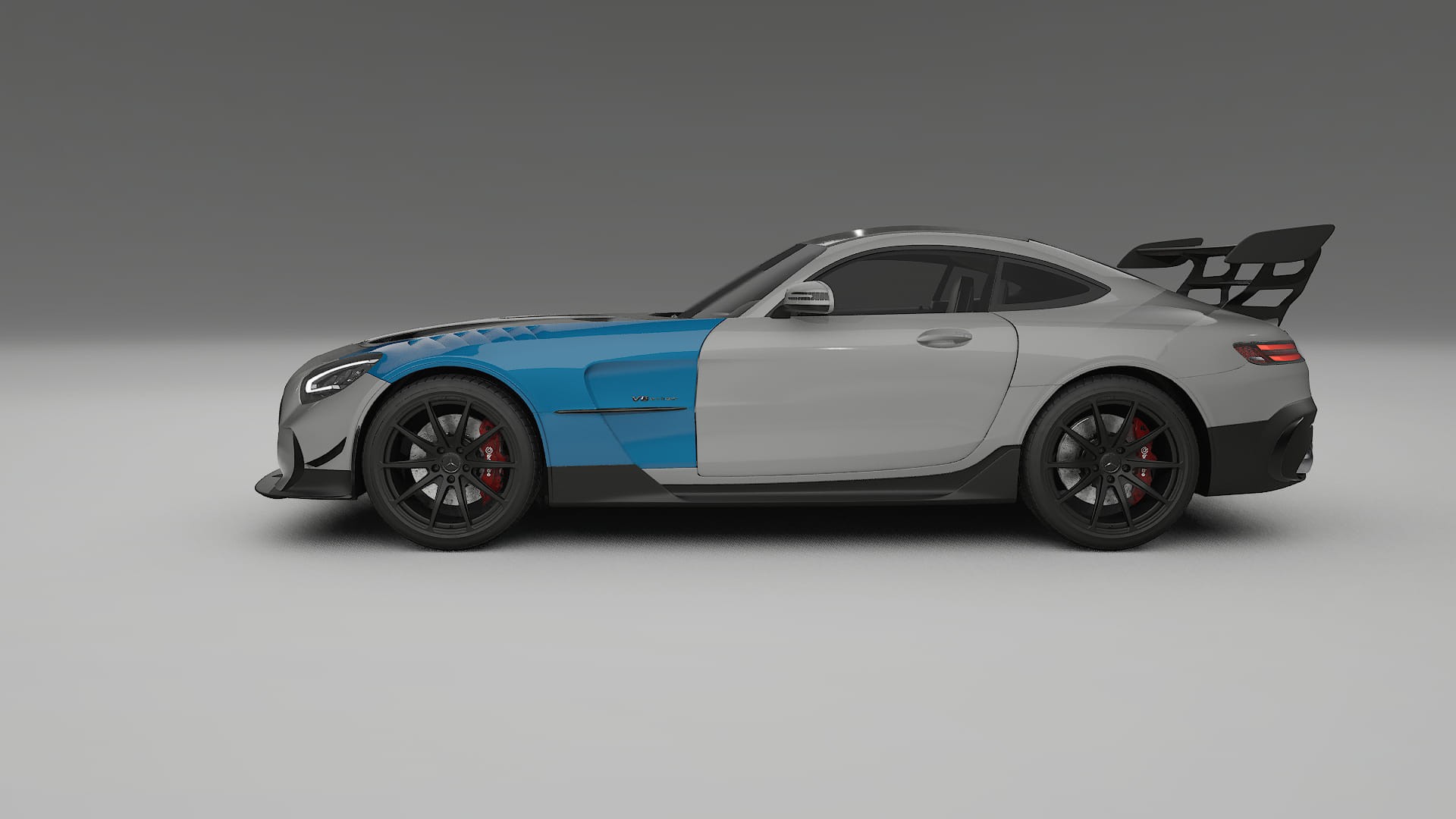 Mercedes AMG GT Black Series C192 coupe PPF Fólie | CrystalGuard Transparentní TPU PPF Kompletní Pre-cut Kit